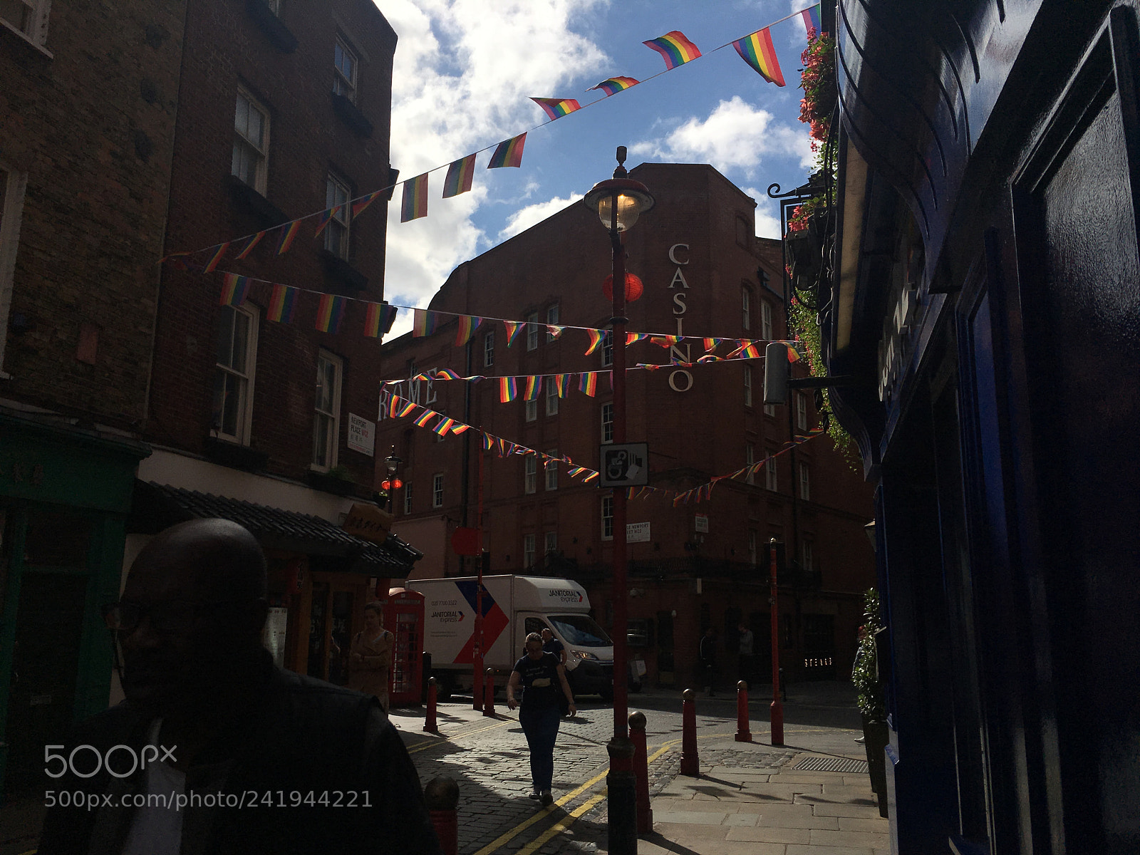 Apple iPhone 6s sample photo. Lovely pride flags flying photography
