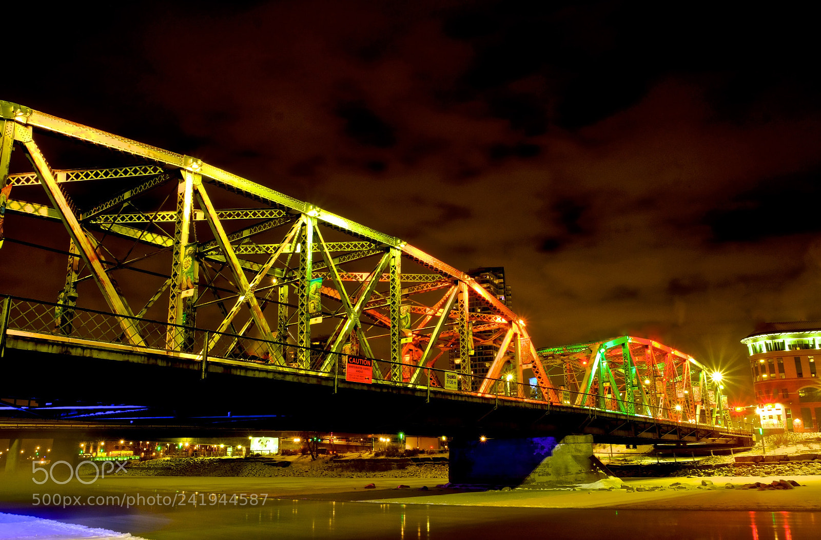 Fujifilm X-T2 sample photo. Calgary night photography