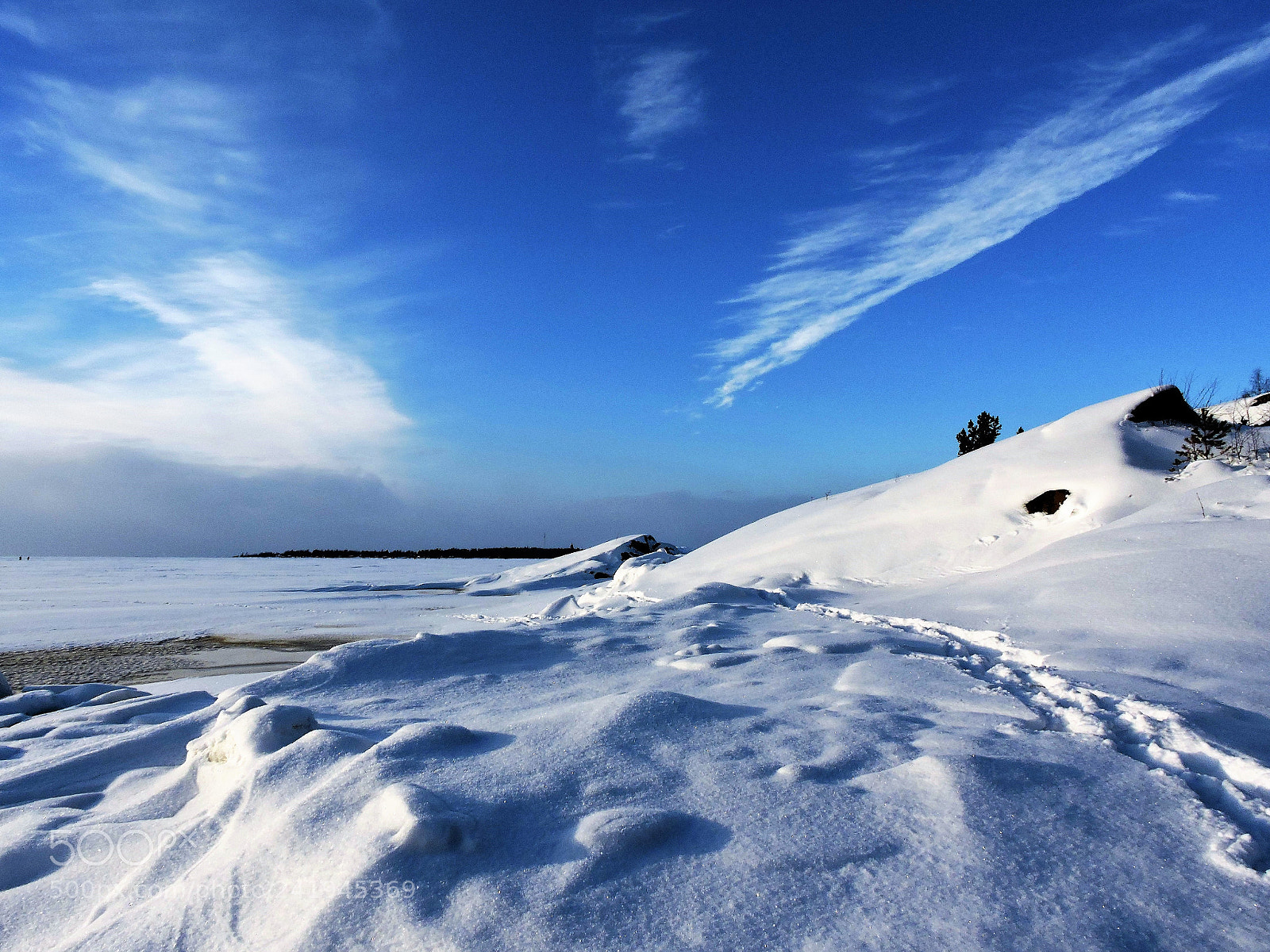 Nikon Coolpix P600 sample photo. Vinter in archipelago. photography