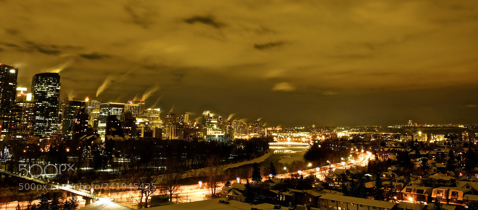 Fujifilm X-T2 sample photo. Calgary night photography