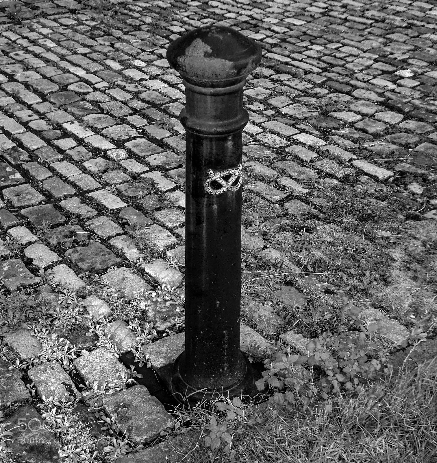 Sony Cyber-shot DSC-WX350 sample photo. Bollard with staffordshire knot photography