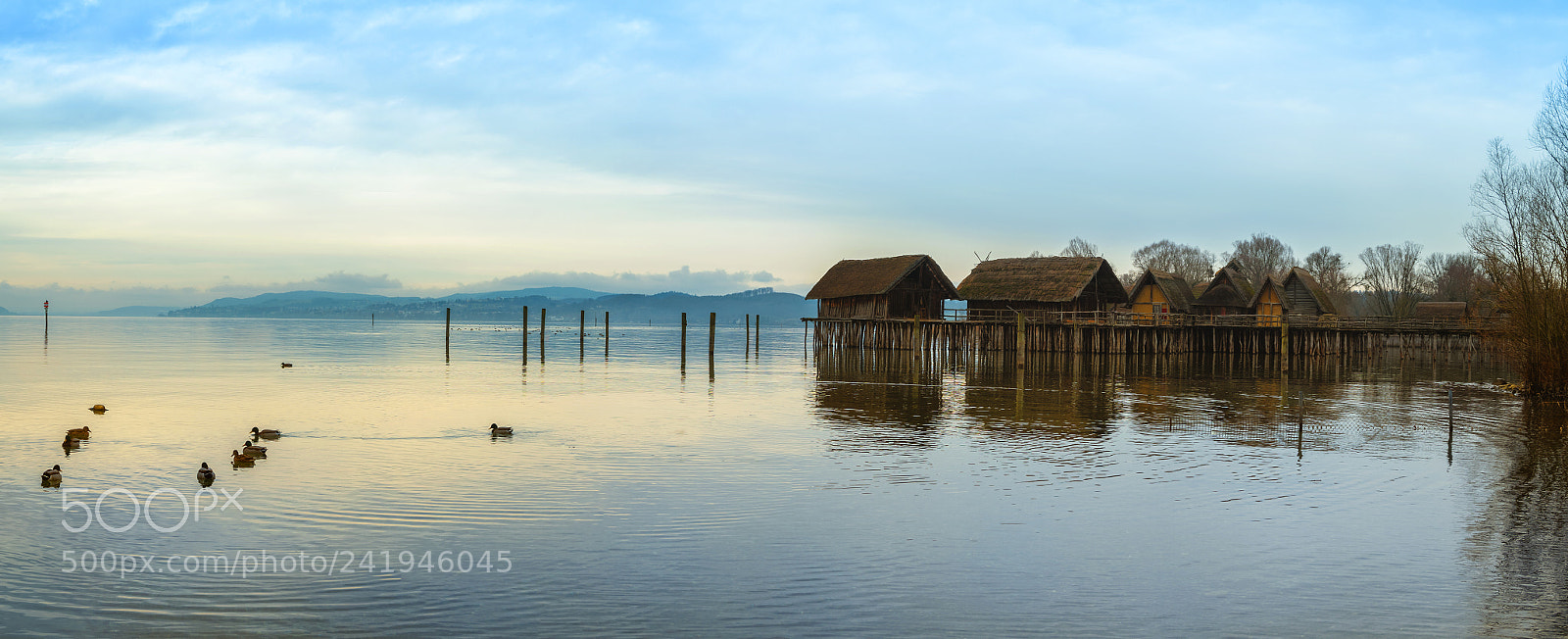 Olympus OM-D E-M5 II sample photo. Pfahlbauten am bodensee photography