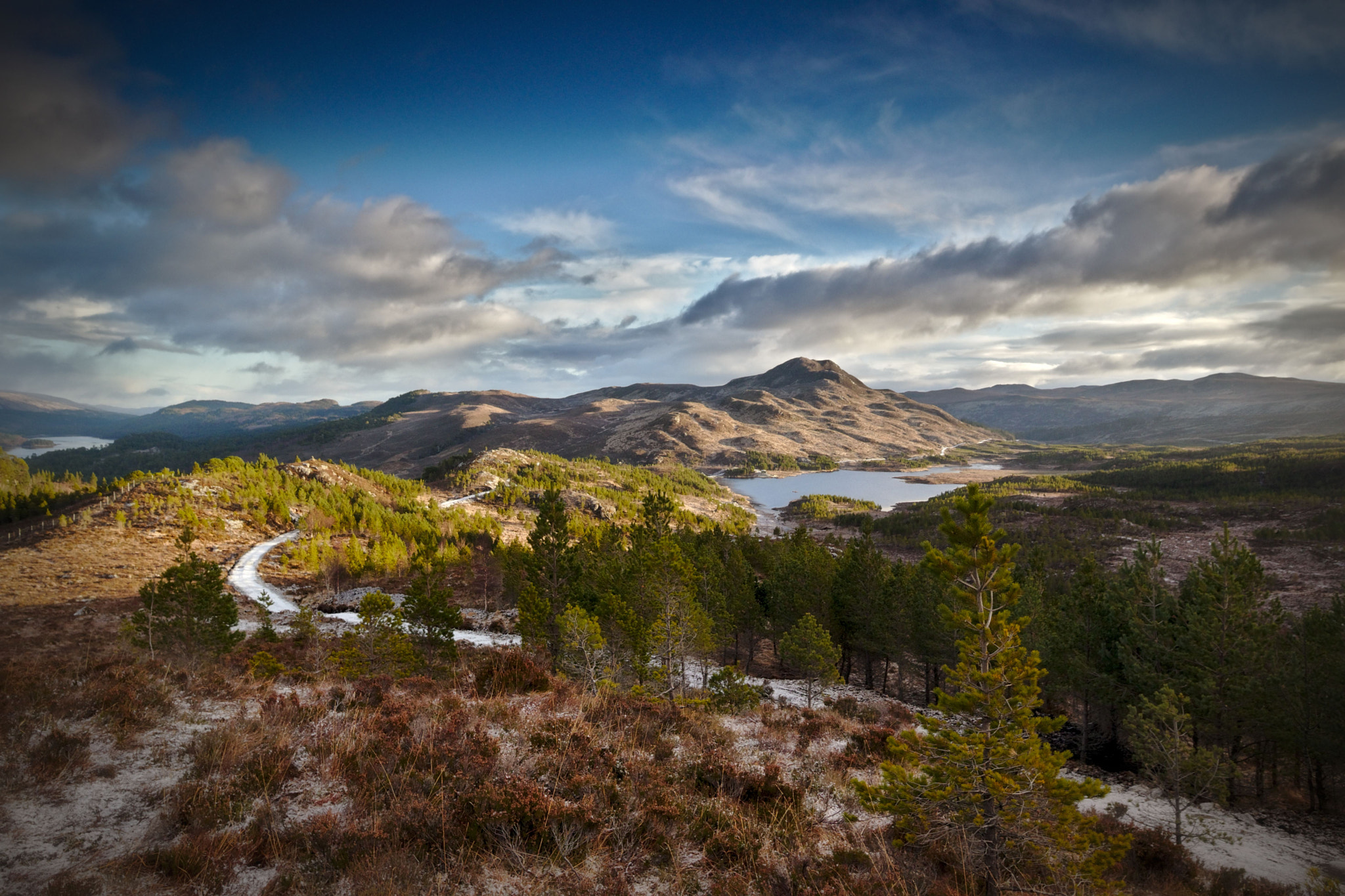 Canon EF-M 11-22mm F4-5.6 IS STM sample photo. Glen affric photography