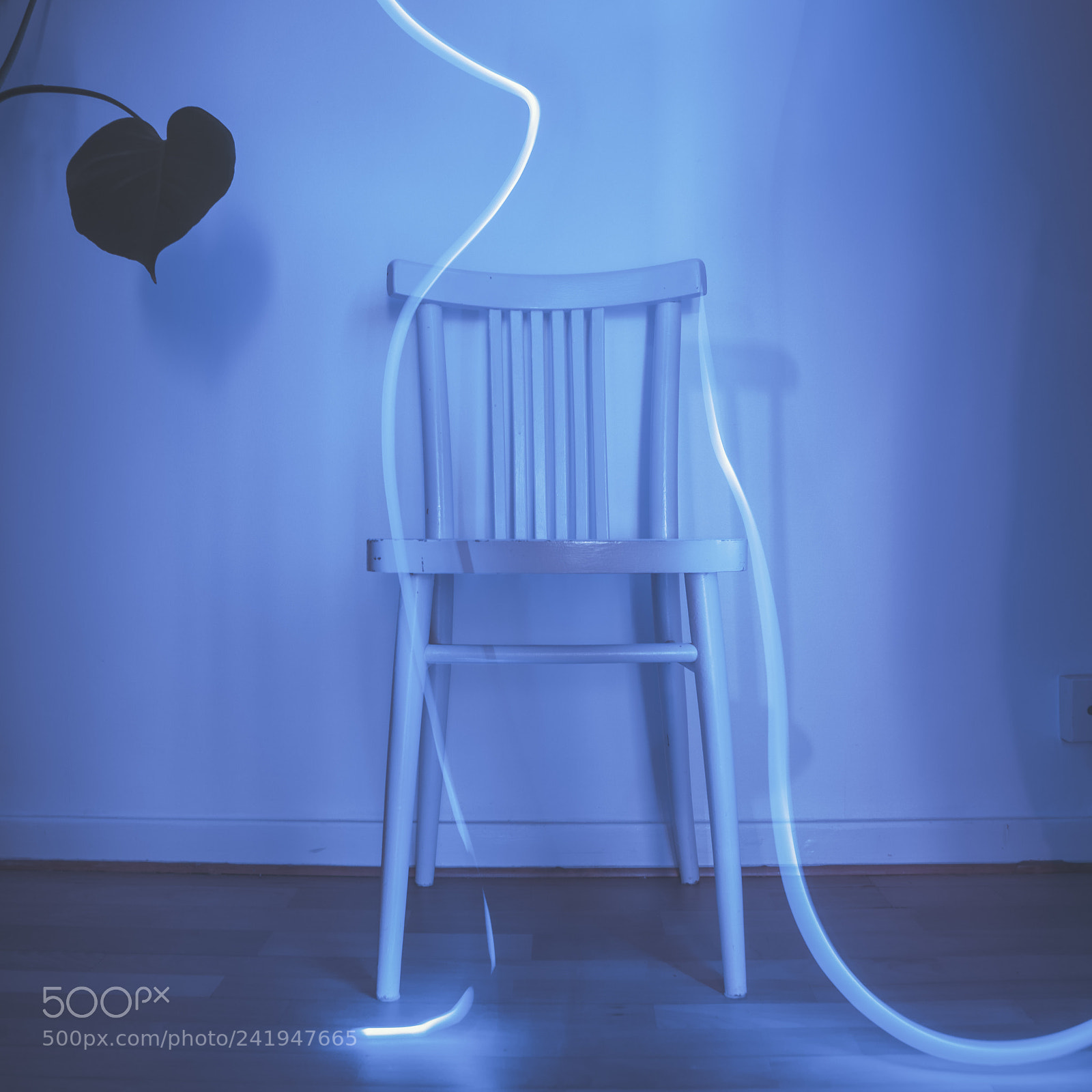Sony a6500 sample photo. Led-contour on a chair photography