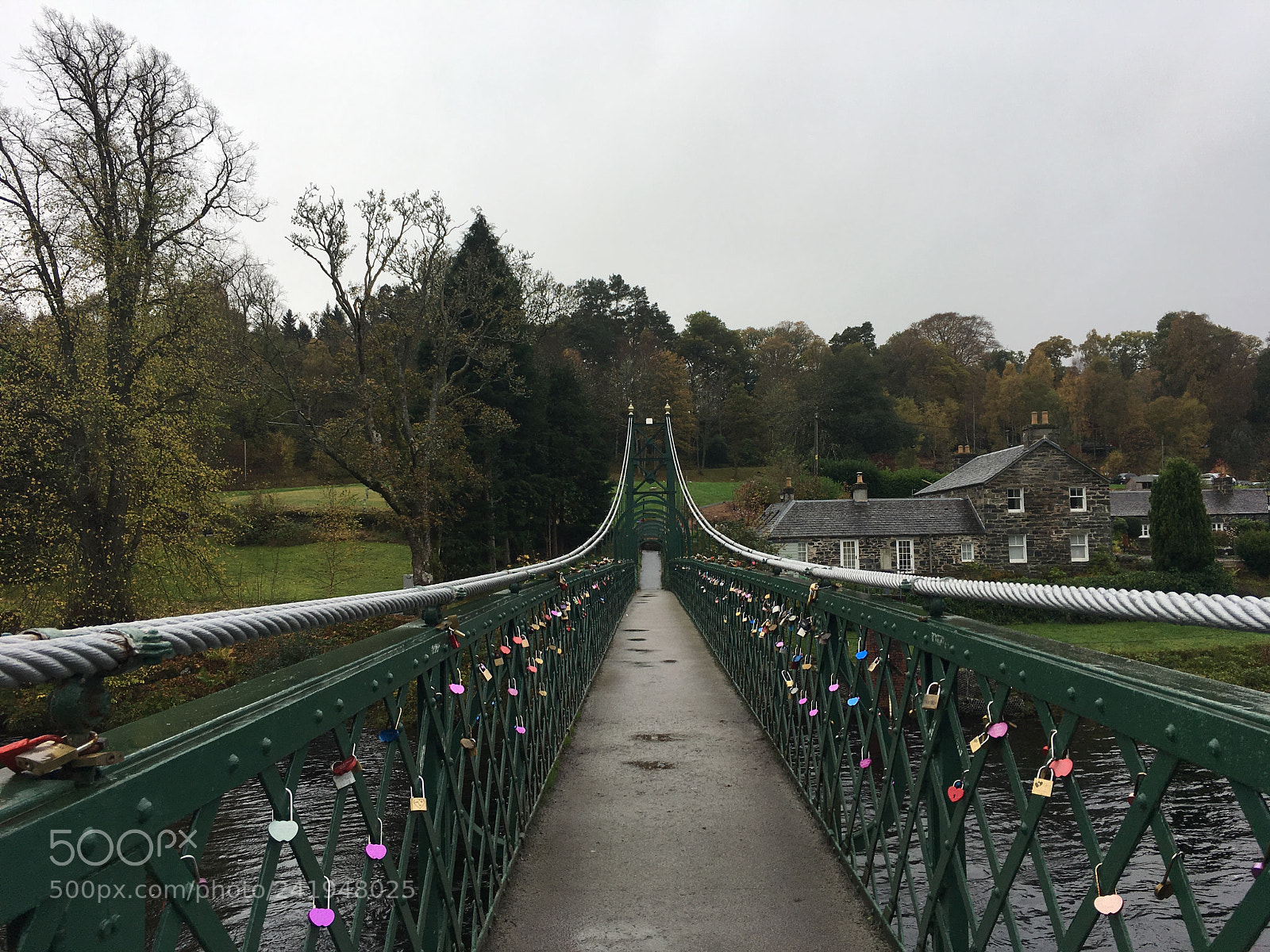 Apple iPhone 6s sample photo. Bridge with locks photography