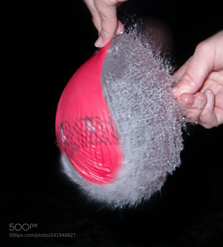 Sony DSC-HX60 sample photo. Playing with water balloons photography