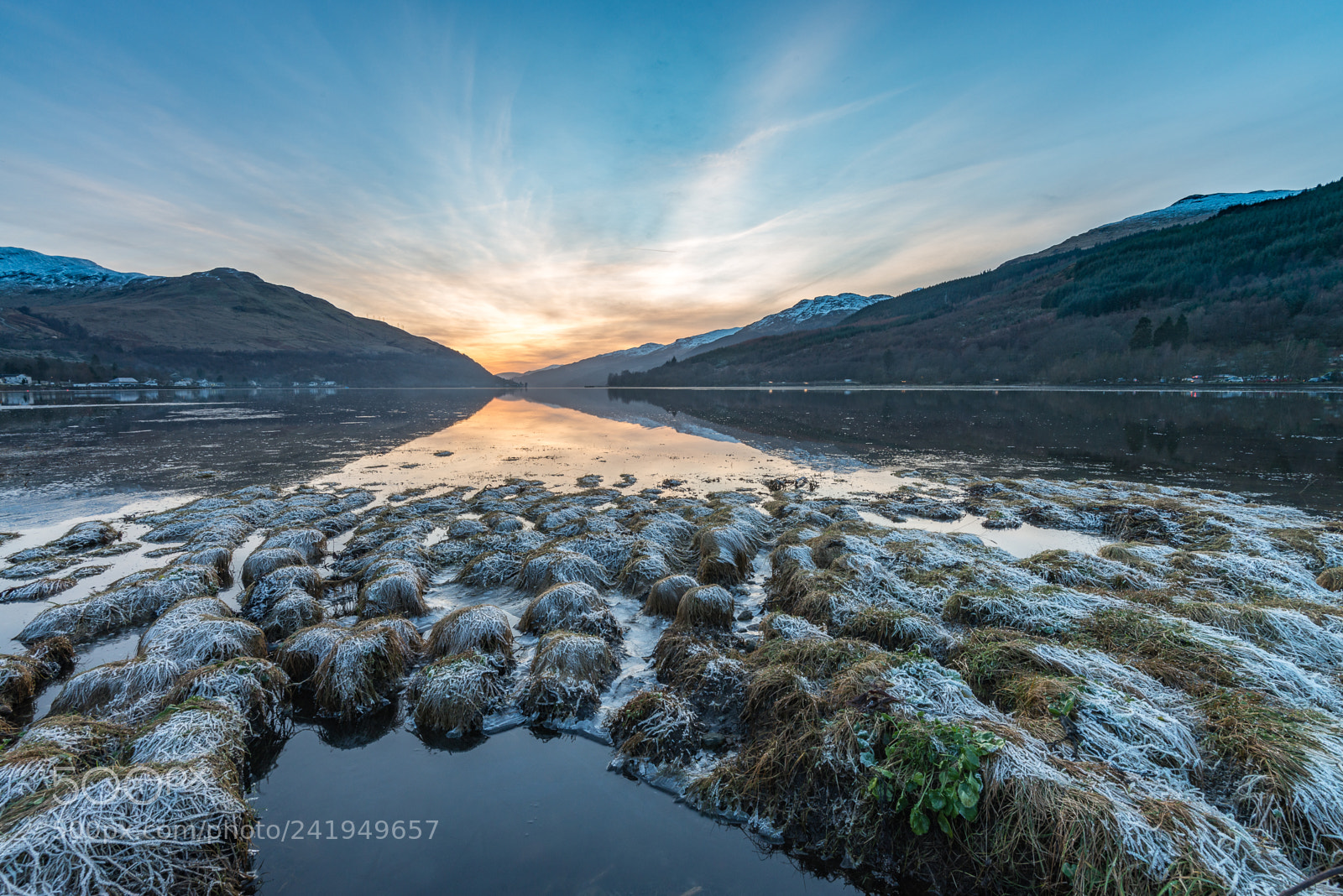 Nikon D800 sample photo. Winter's tide, loch long photography