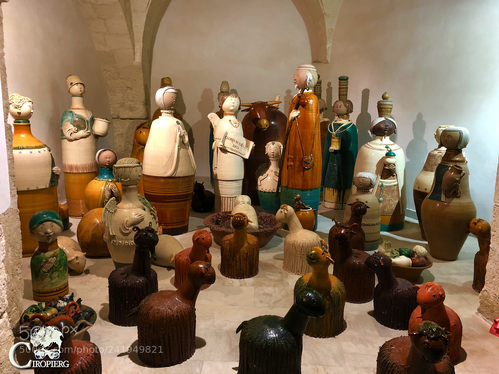 Apple iPhone X sample photo. Castello episcopio - mostra photography