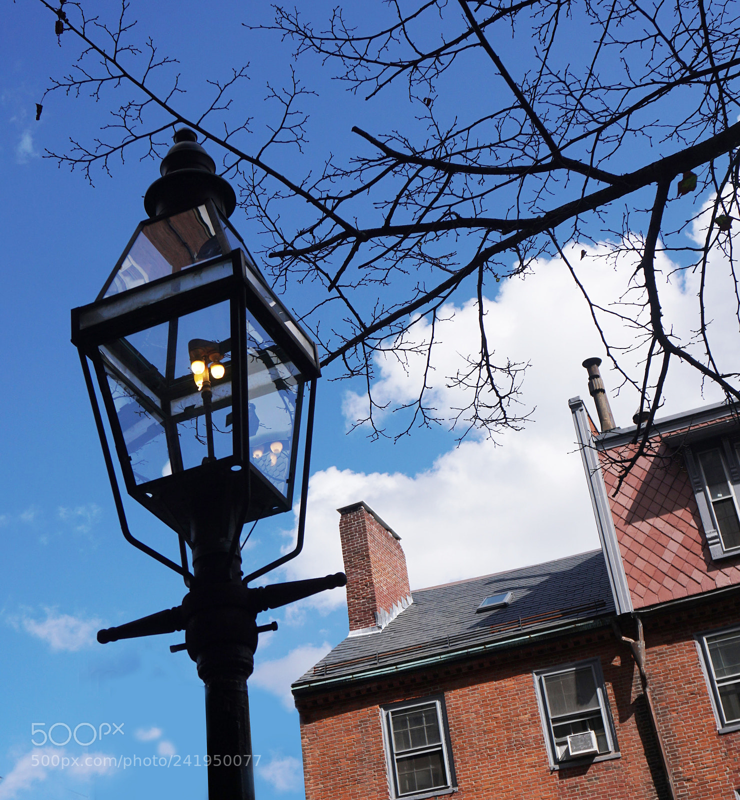 Sony a6500 sample photo. Gas lantern on charles photography