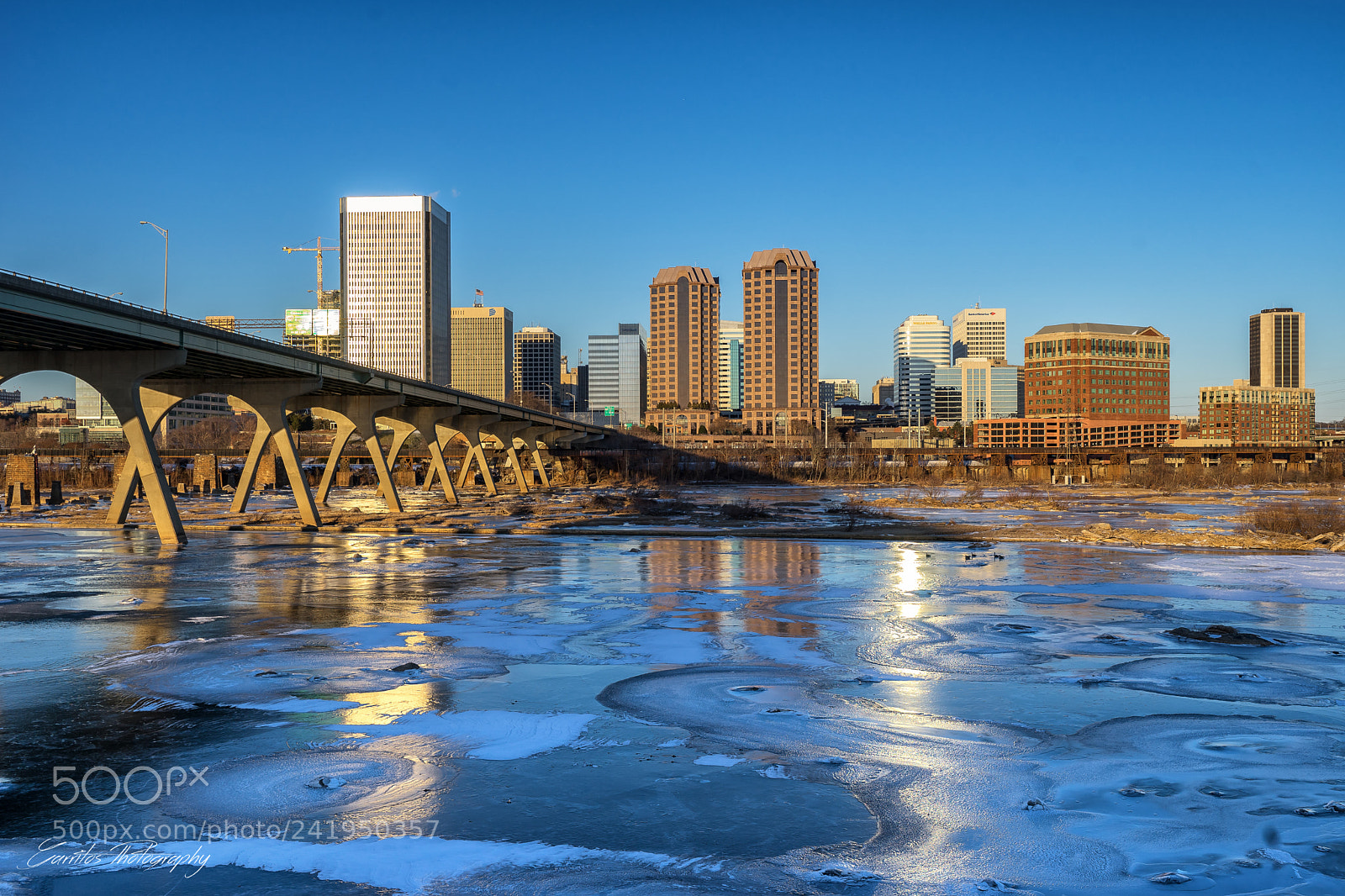Sony a7 sample photo. The frozen james river photography