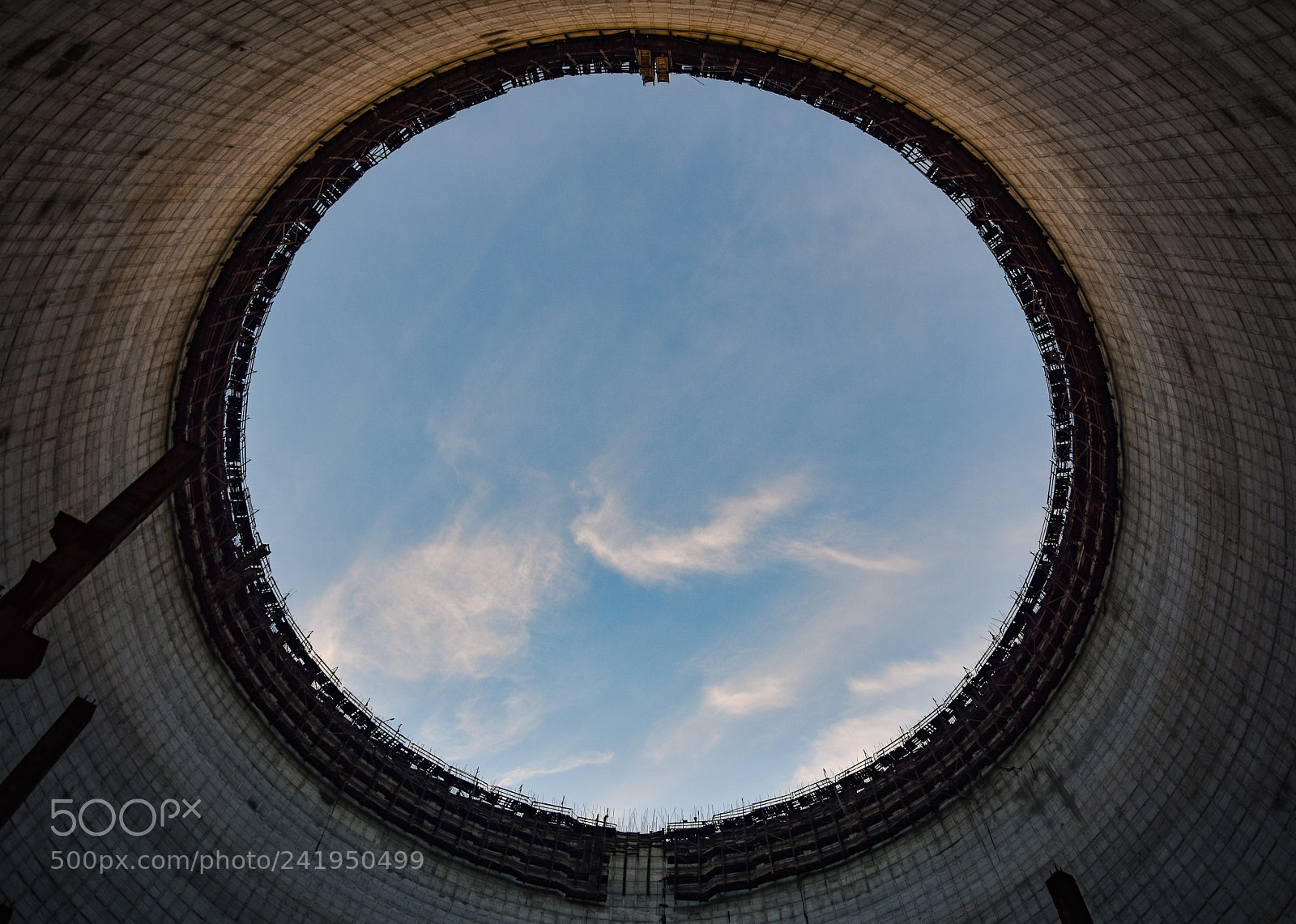 Nikon D5500 sample photo. Cooling tower photography