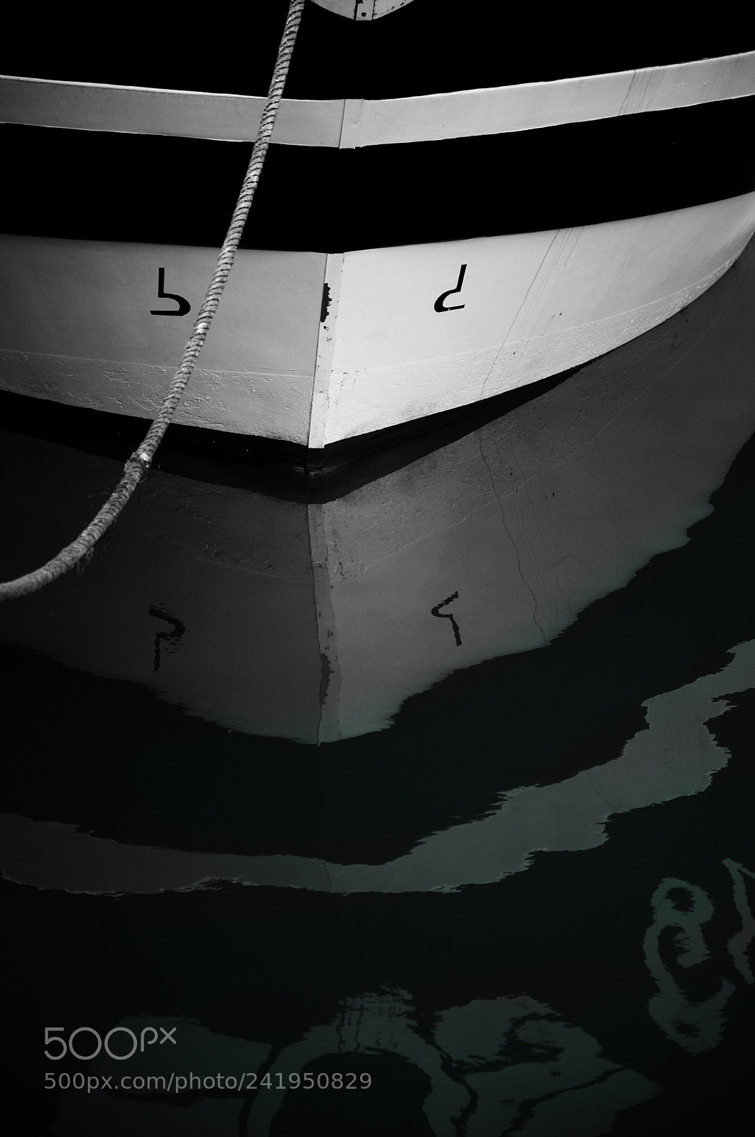 Nikon D90 sample photo. Boat reflection photography