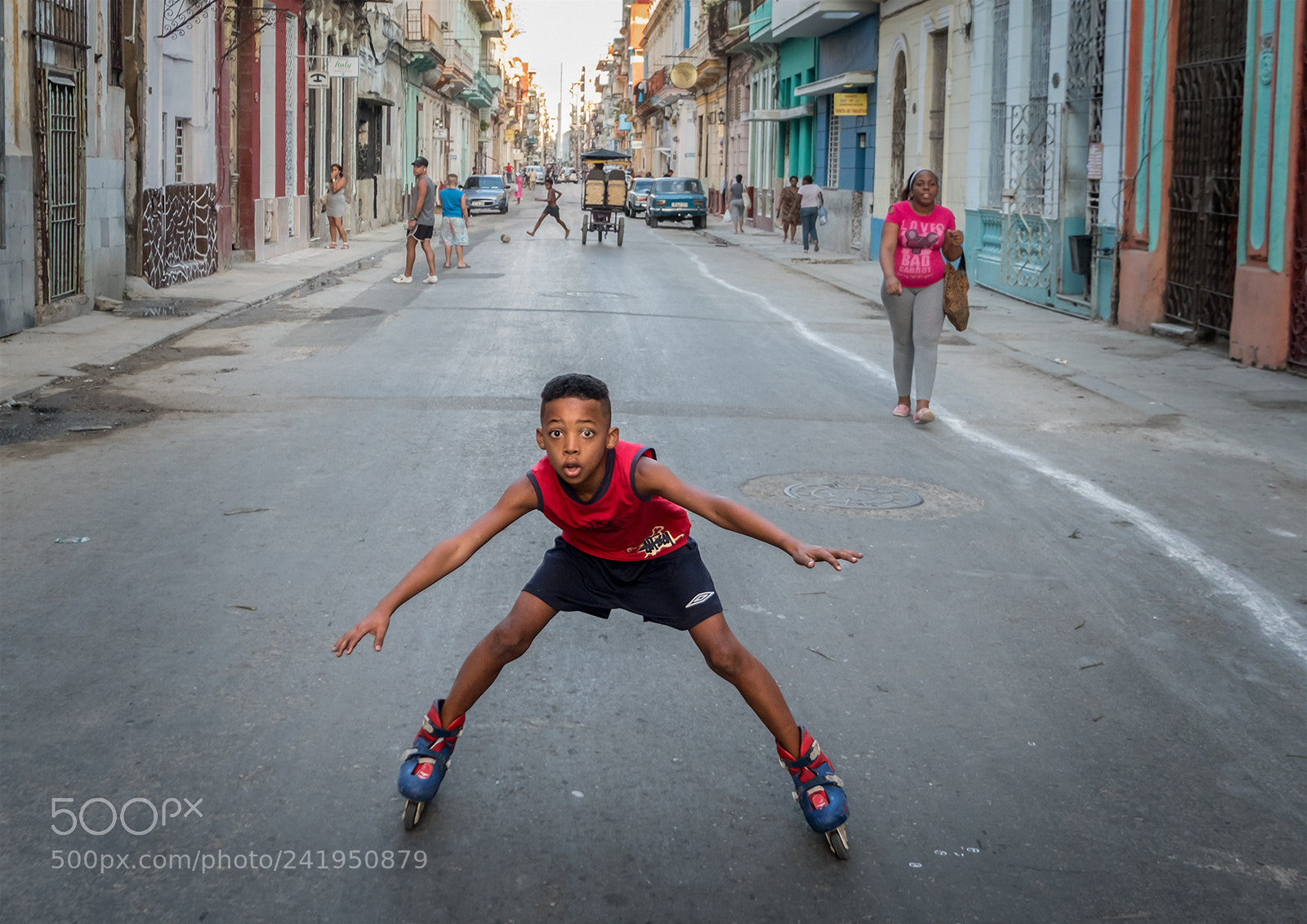 Fujifilm X-T2 sample photo. Havana rollerskater photography