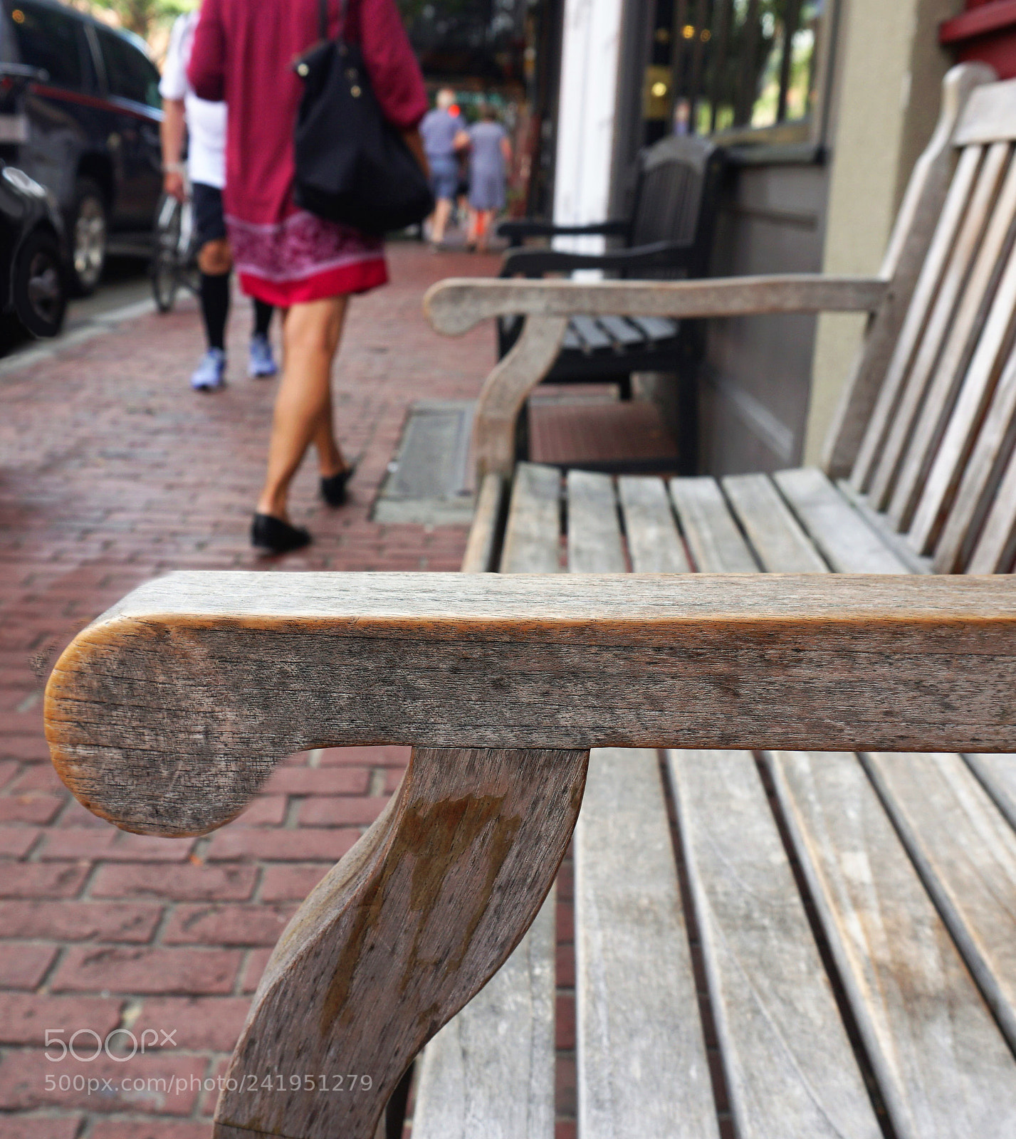 Sony a6500 sample photo. Old weathered bench on photography
