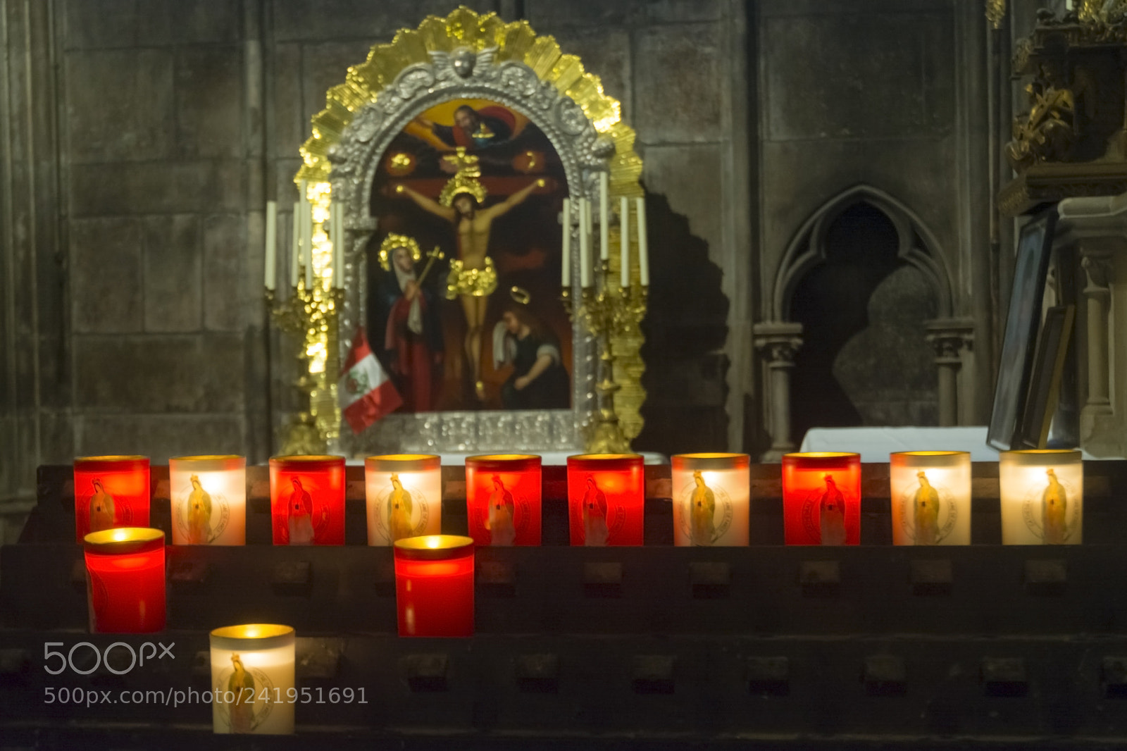 Nikon D7100 sample photo. Candles in the notre photography