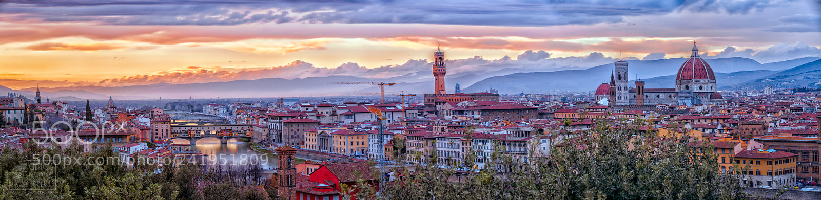 Canon EOS-1D X Mark II sample photo. Pano of firenze photography