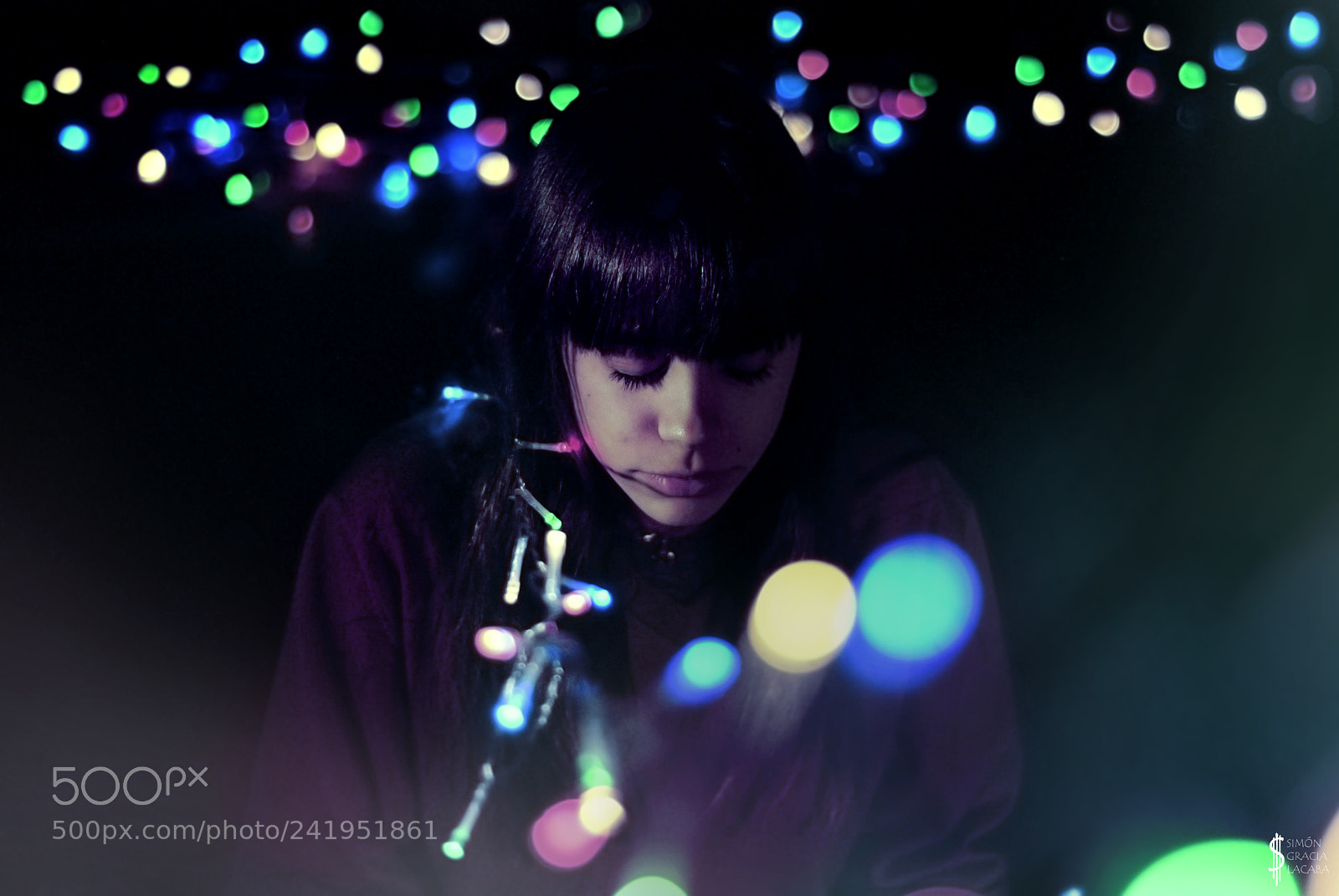 Nikon D3000 sample photo. Bokeh night photography