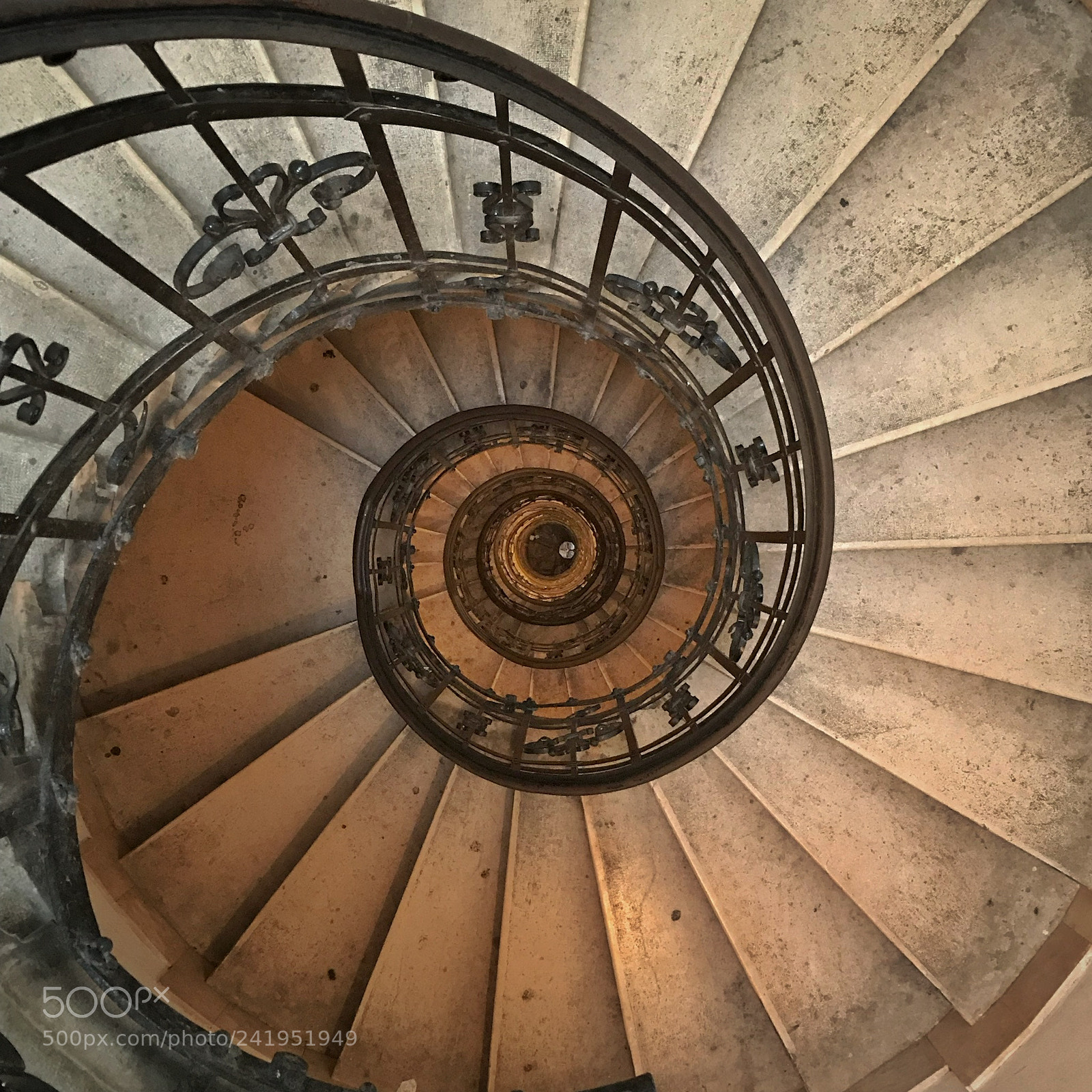 Apple iPhone 7 sample photo. Spiral stair of st photography