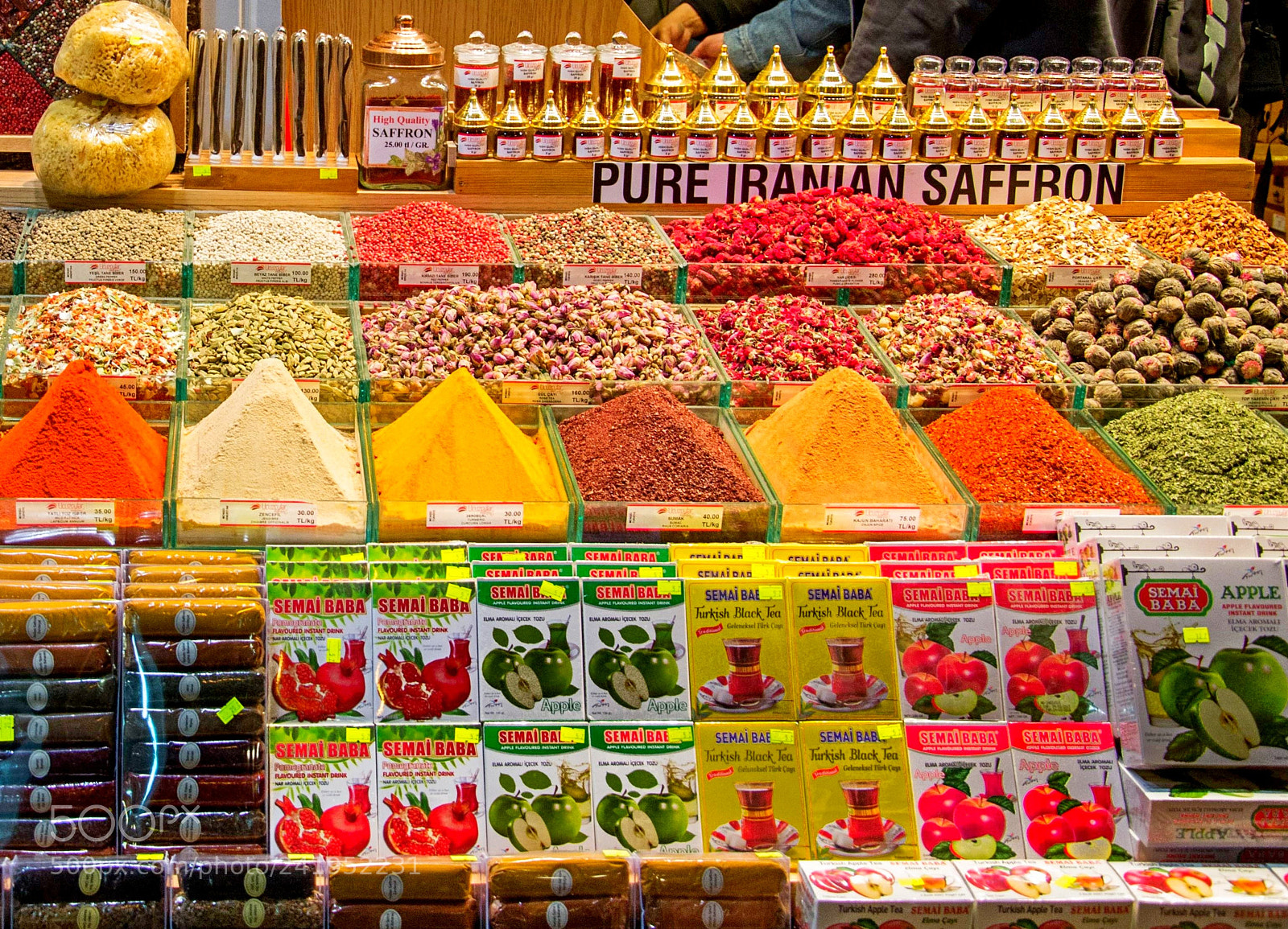 Nikon D3100 sample photo. Colorful spices photography