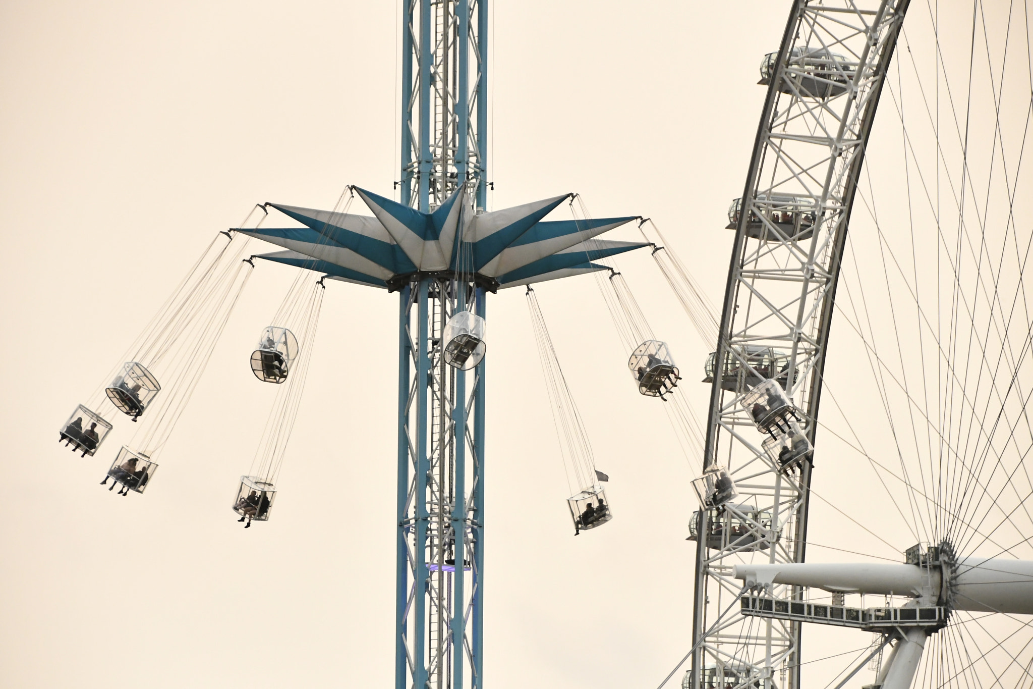 Nikon D500 sample photo. London eye photography
