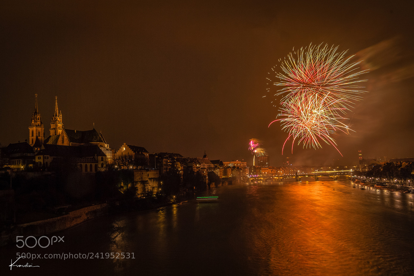 Nikon D5 sample photo. New year in basel photography