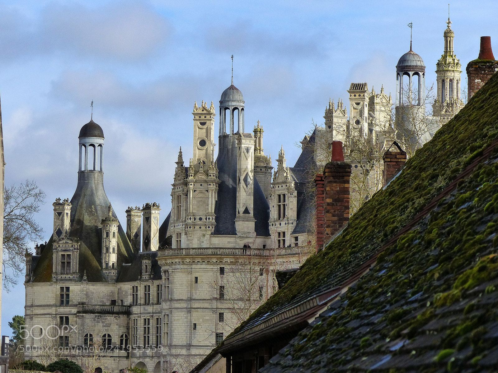 Panasonic Lumix DMC-FZ200 sample photo. Château de chambord photography