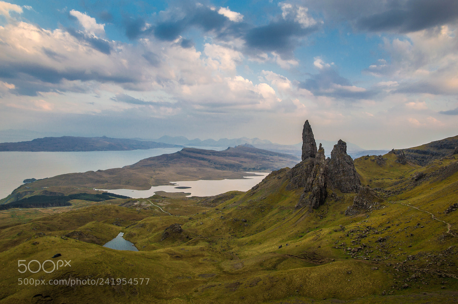 Nikon D3200 sample photo. Old man of storr photography
