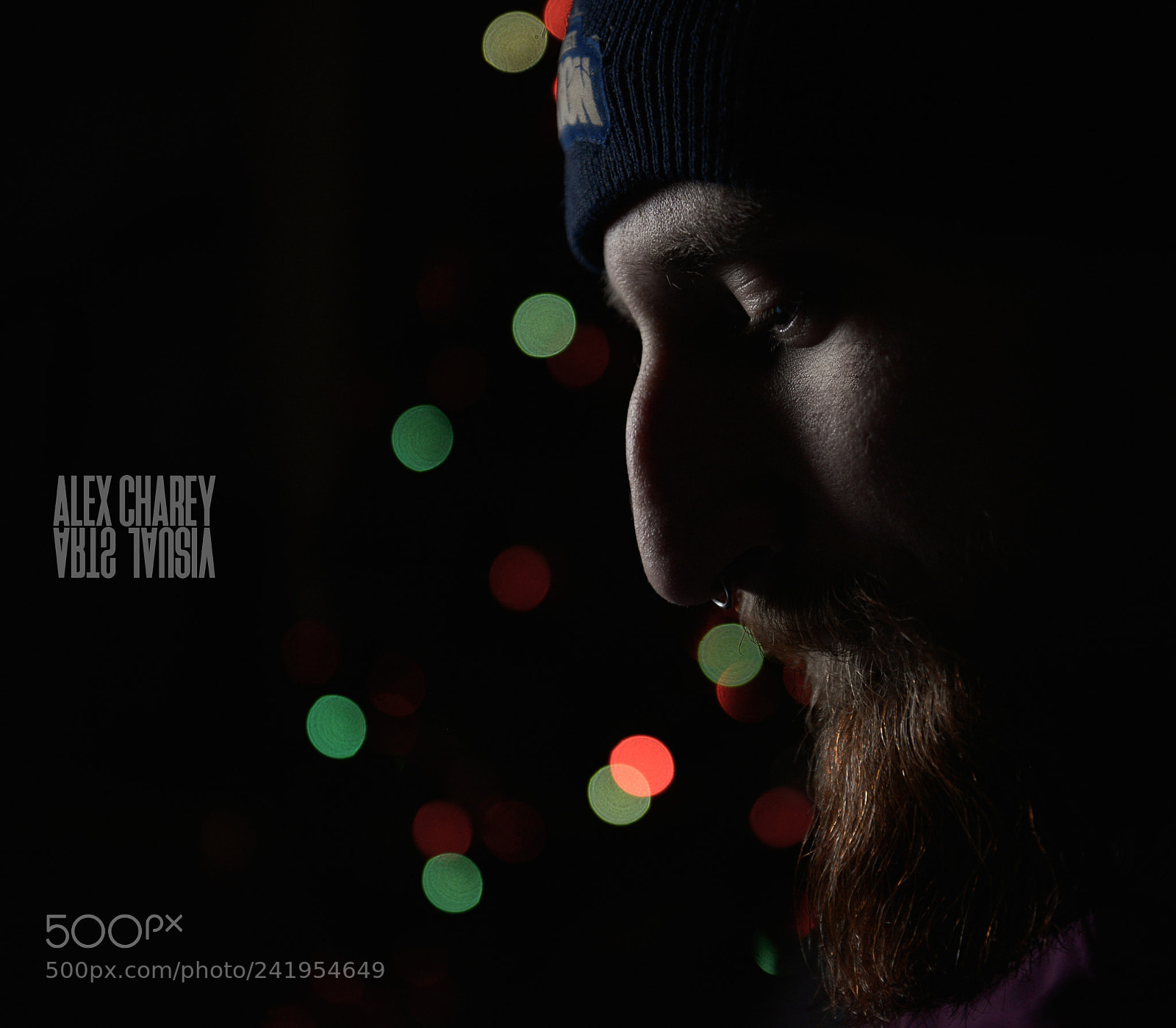 Nikon D800 sample photo. Bearded tattoer silhouette photography