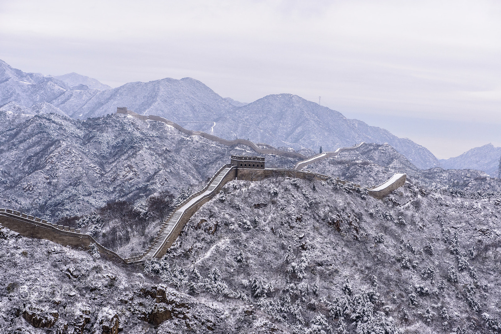 Nikon D800 sample photo. The great wall photography