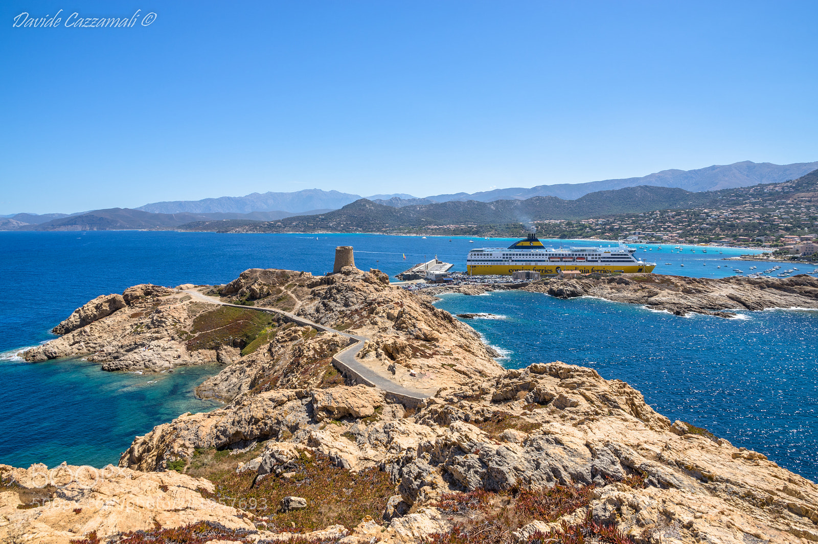 Pentax K-3 sample photo. L'Île-rousse photography