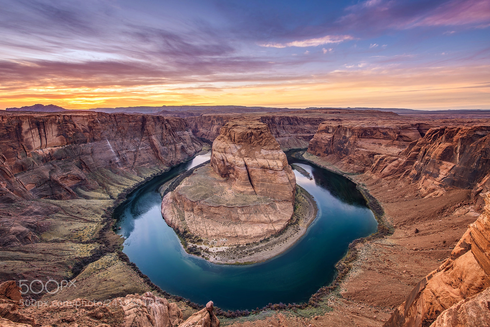 Nikon D810 sample photo. Horseshoe bend photography