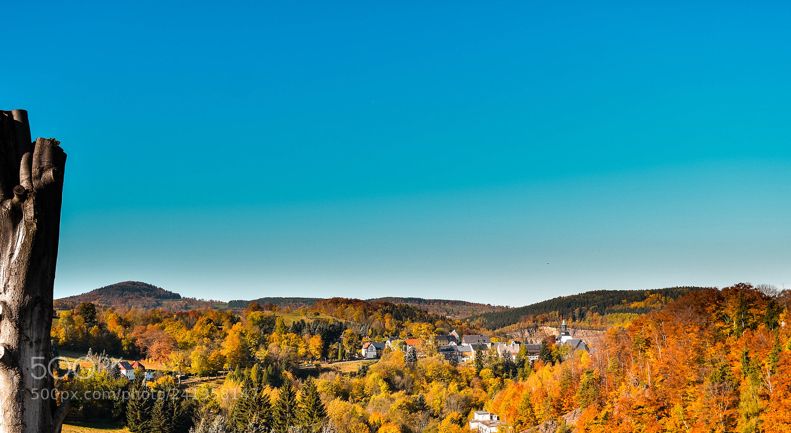 Nikon D5500 sample photo. Herbst im erzgebirge photography