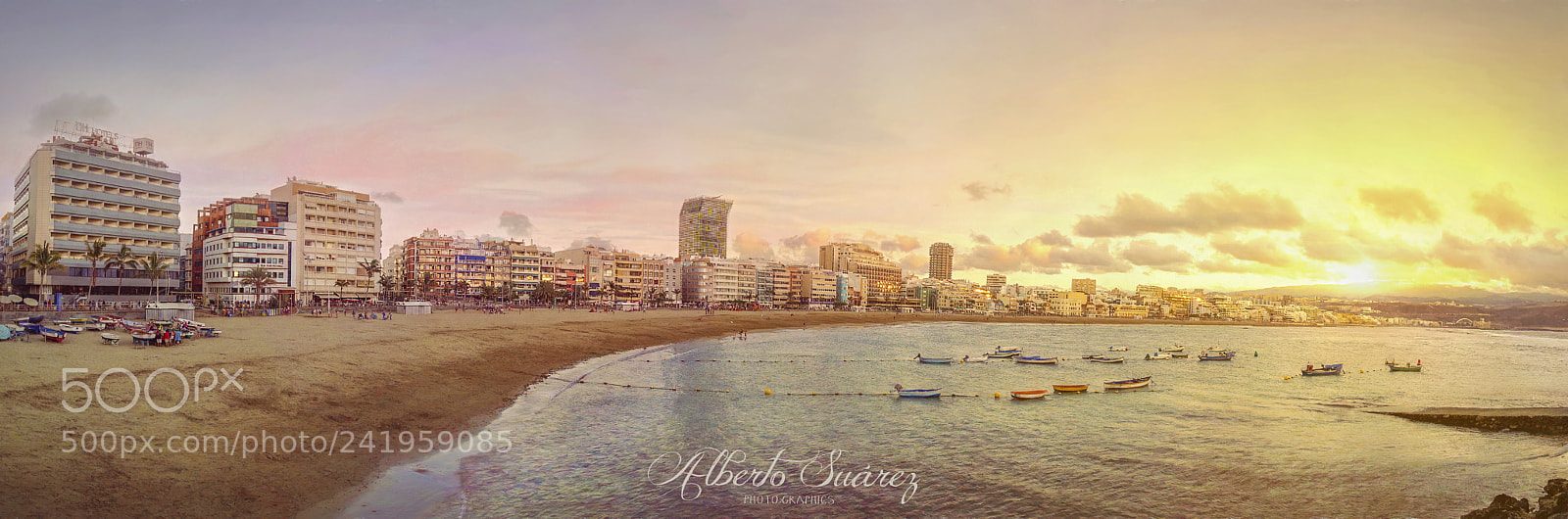 Sony a7 II sample photo. Canteras sunset photography