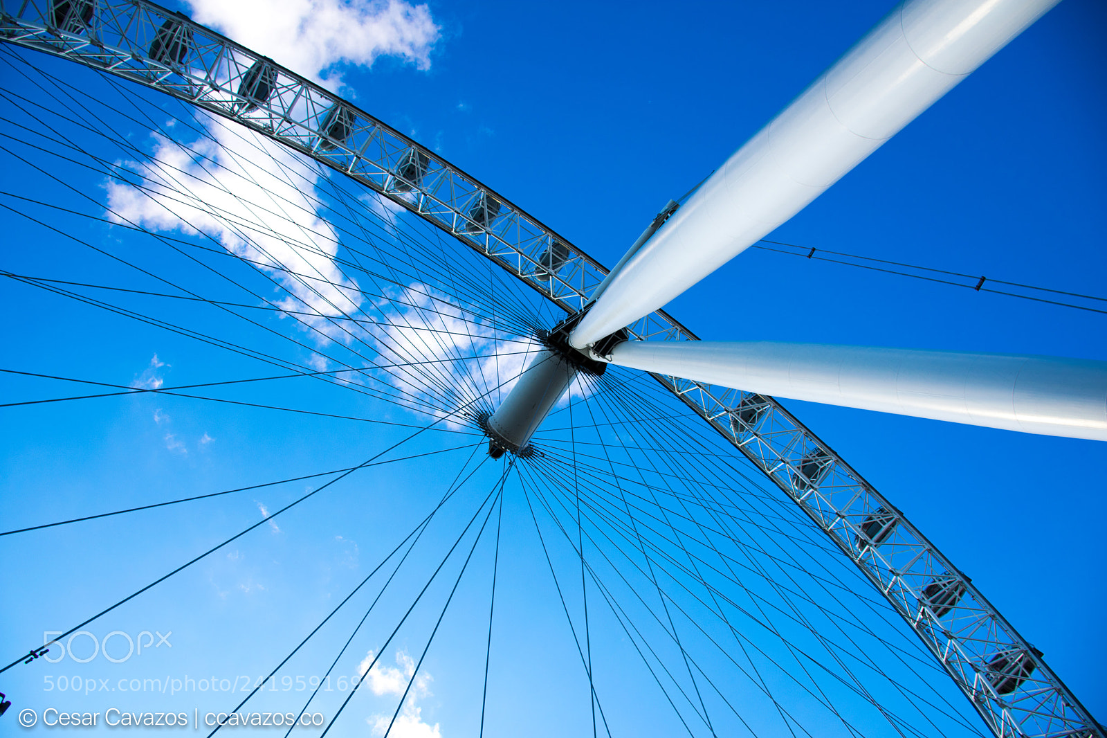 Nikon D3400 sample photo. London (half) eye photography