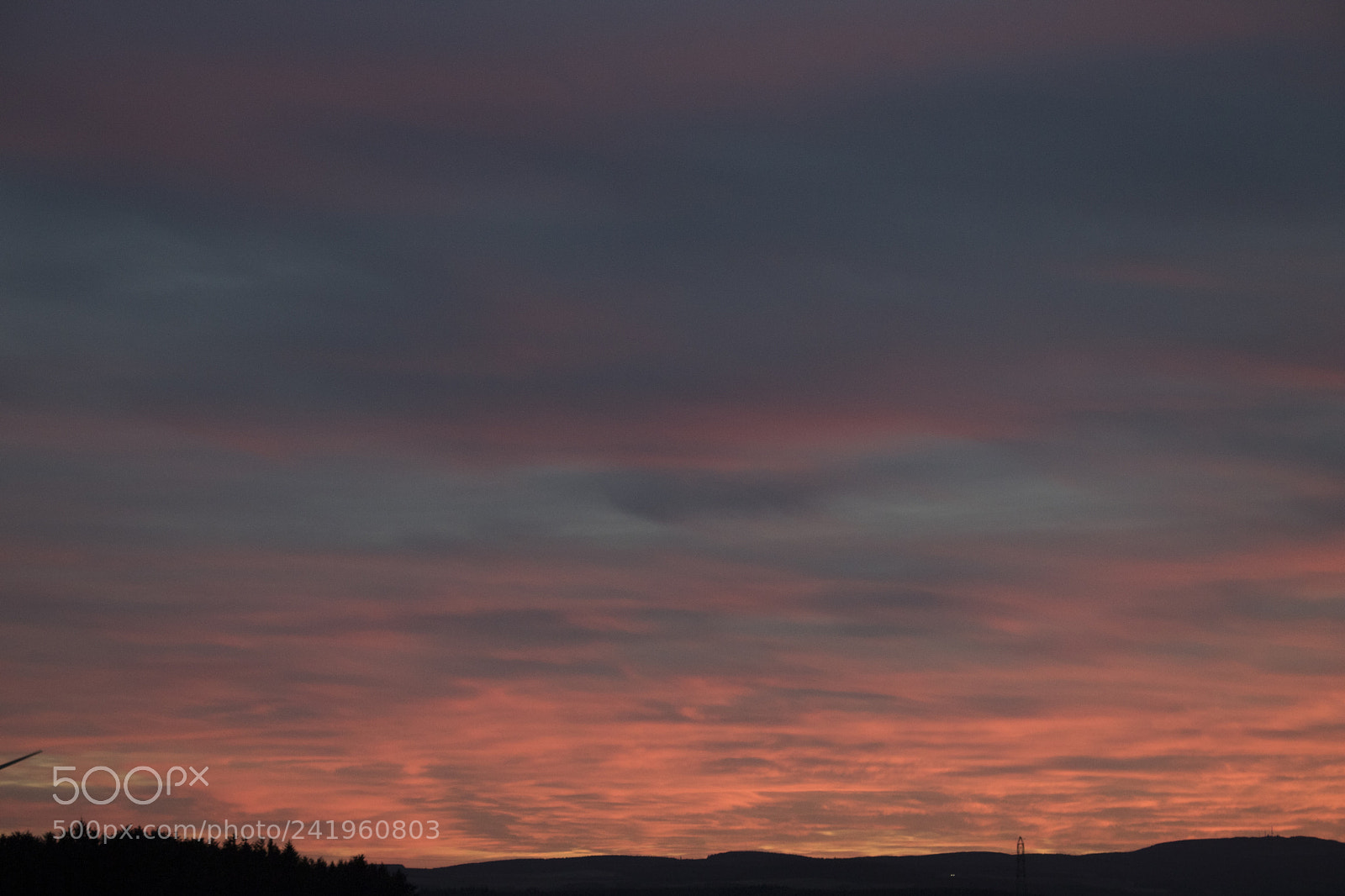 Canon EOS 750D (EOS Rebel T6i / EOS Kiss X8i) sample photo. Dusk sky over landscape photography