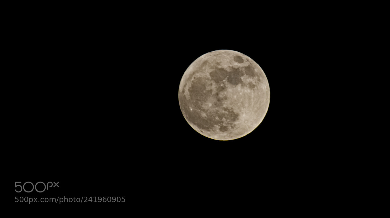 Nikon D7200 sample photo. Super moon photography