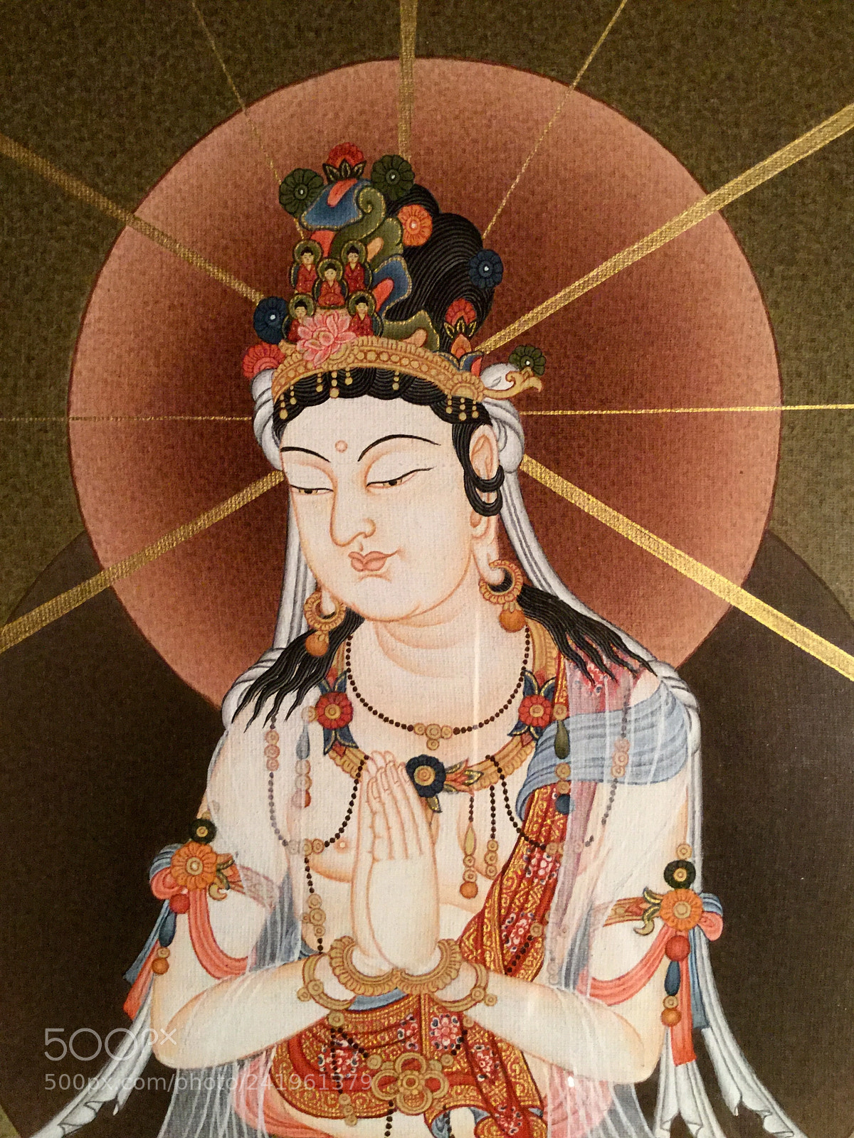 Apple iPad Air 2 sample photo. Guan yin or kannon photography