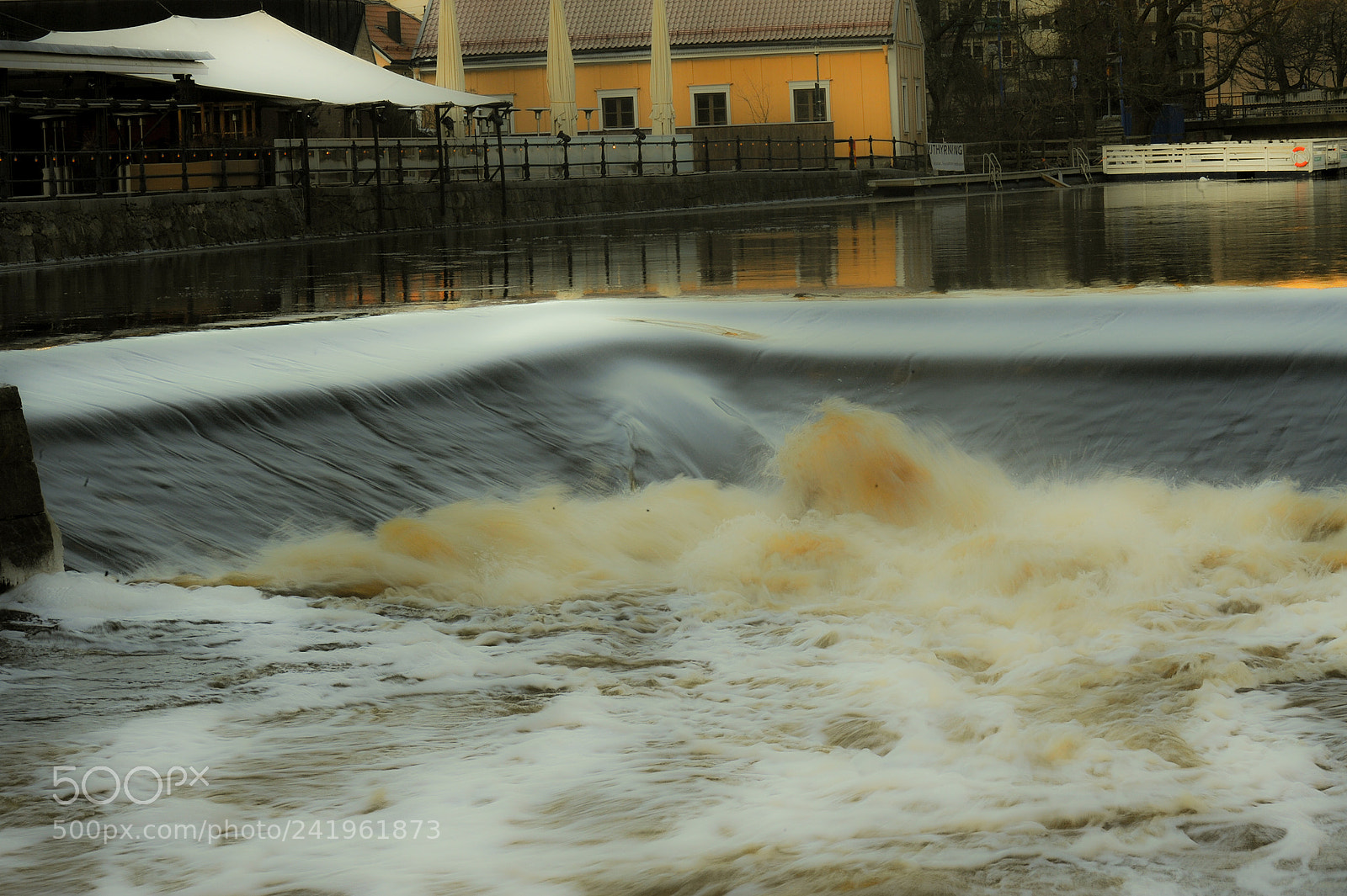 Nikon D700 sample photo. A waterfall in fyris photography