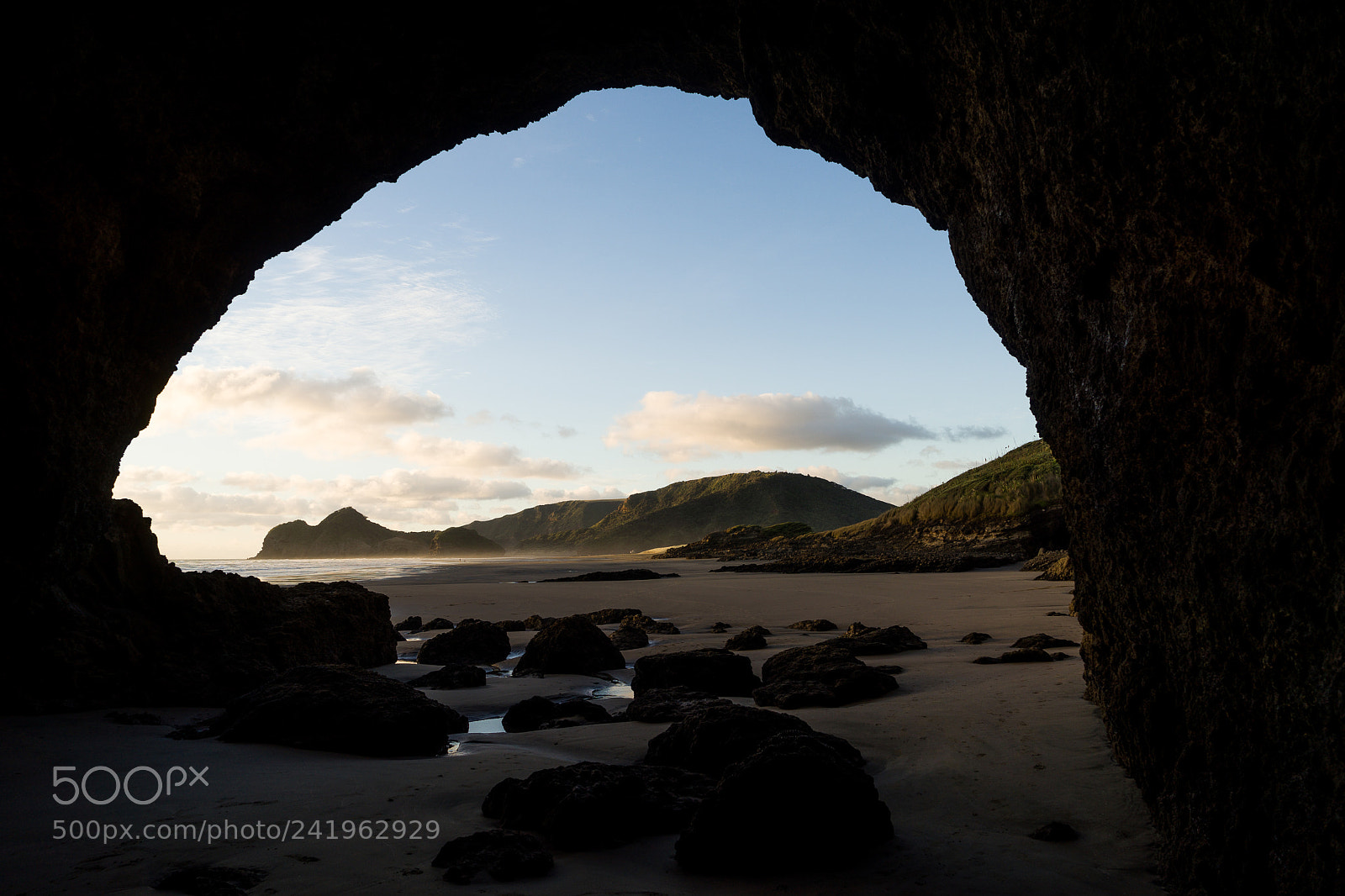 Sony a7 II sample photo. Bethells beach photography