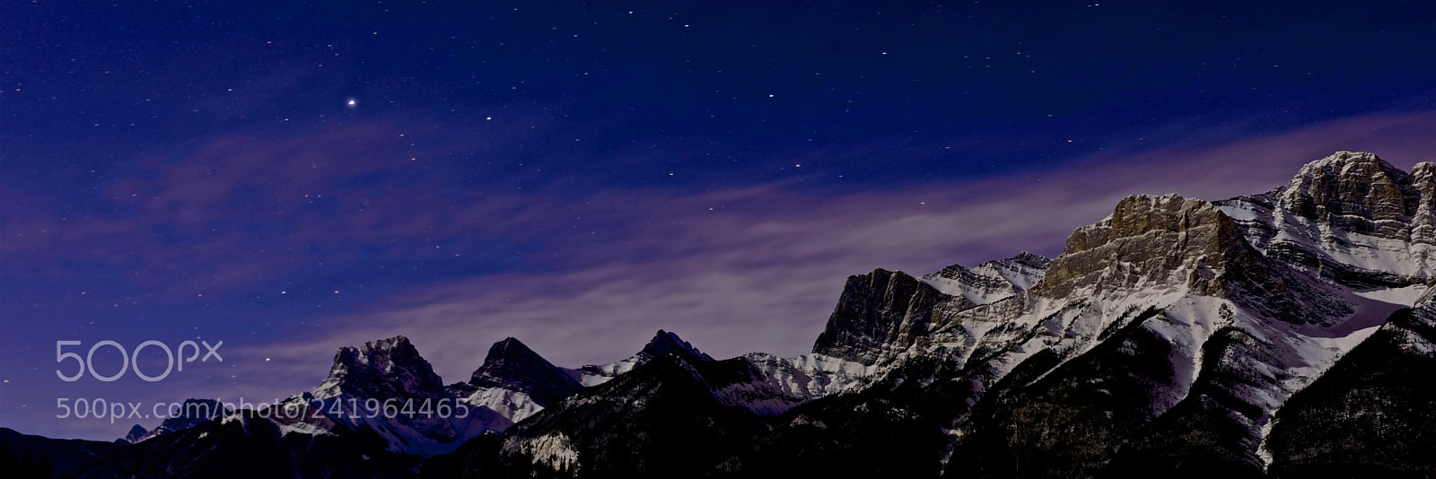 Fujifilm X-T2 sample photo. Canmore night photography