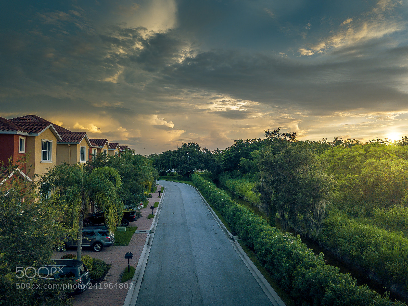 DJI FC220 sample photo. The divide photography