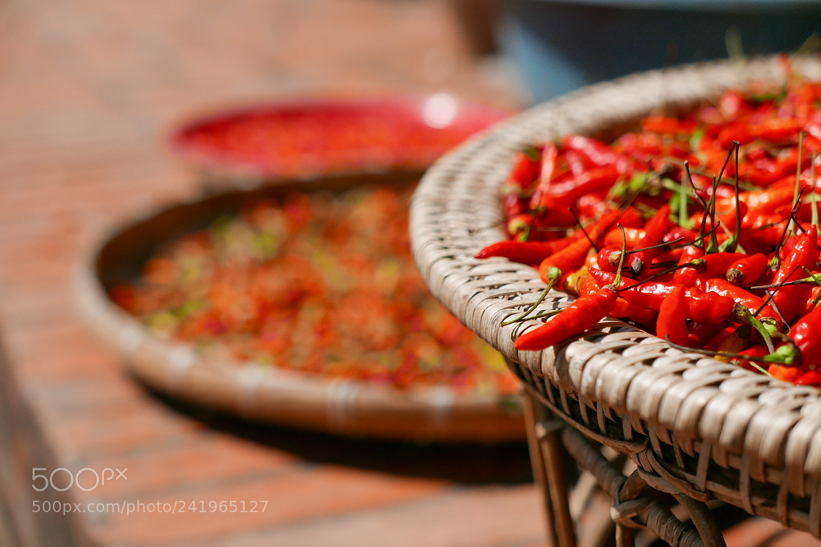 Panasonic Lumix DMC-LX100 sample photo. Chilies drying in the photography