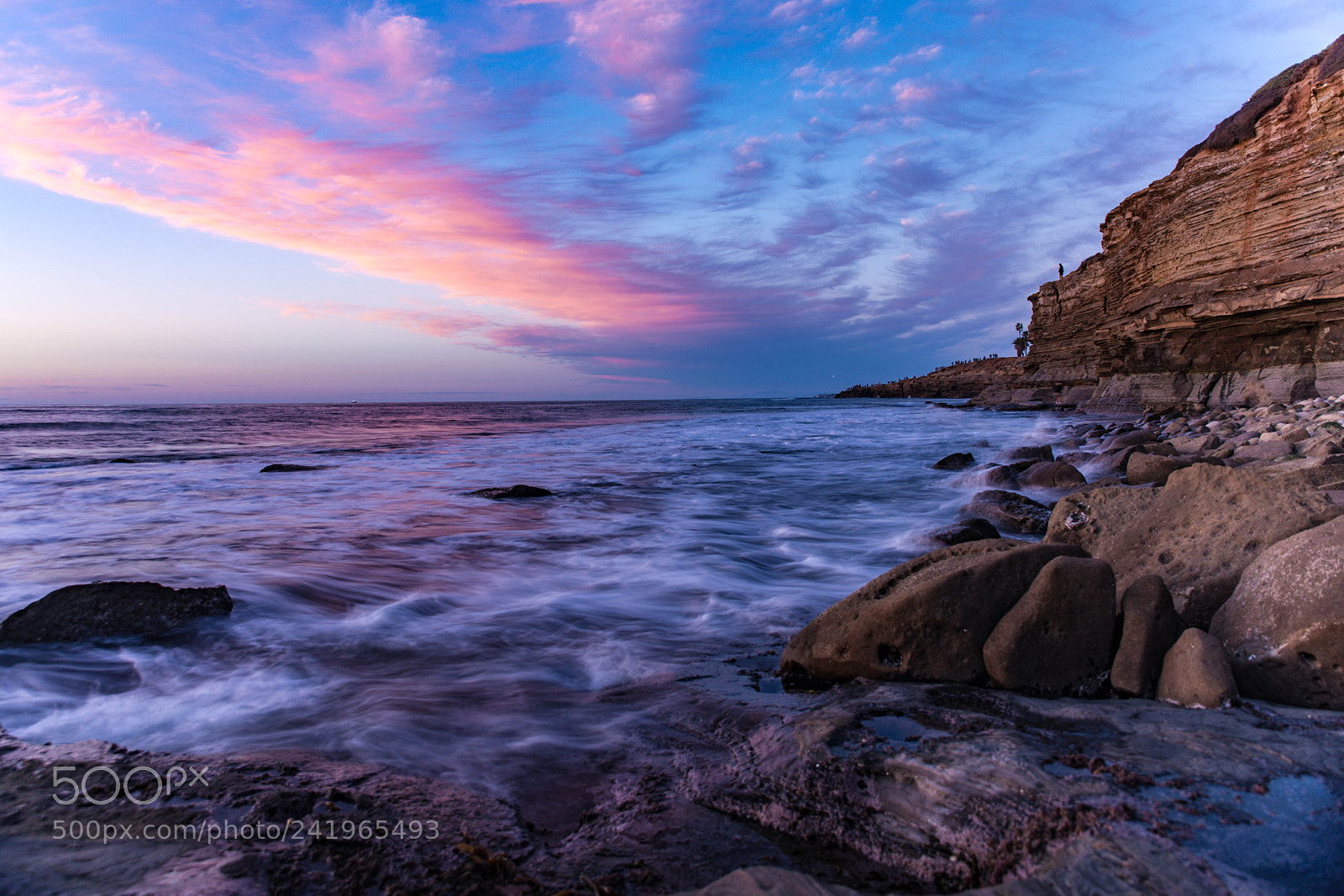 Sony SLT-A99V sample photo. Sunset cliffs san diego photography
