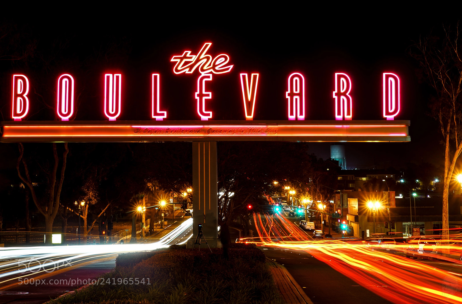 Sony SLT-A99V sample photo. El cajon blvd photography
