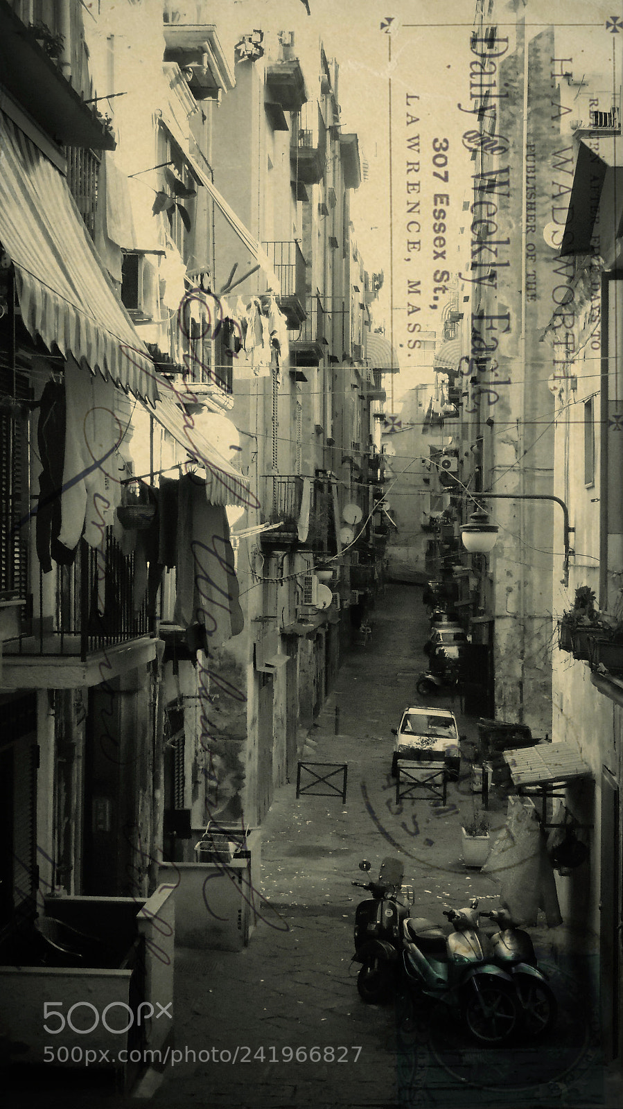 Sony Cyber-shot DSC-H300 sample photo. Spanish quarter, naples photography