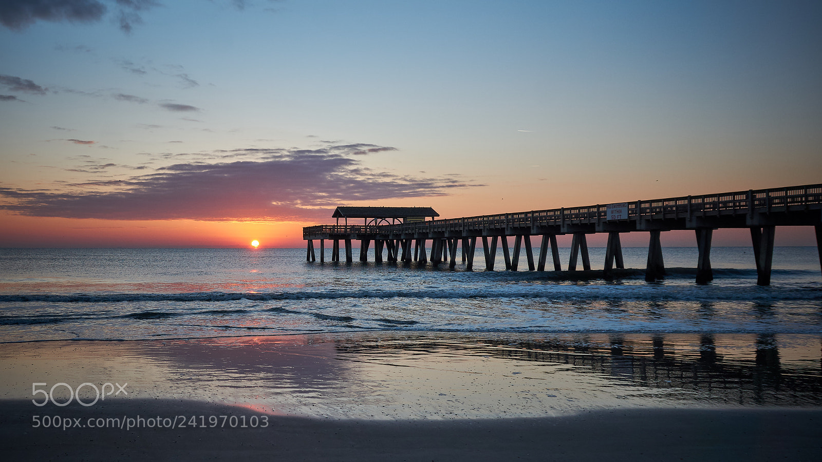 Sony Alpha a5000 (ILCE 5000) sample photo. Sunrise on tybee island photography