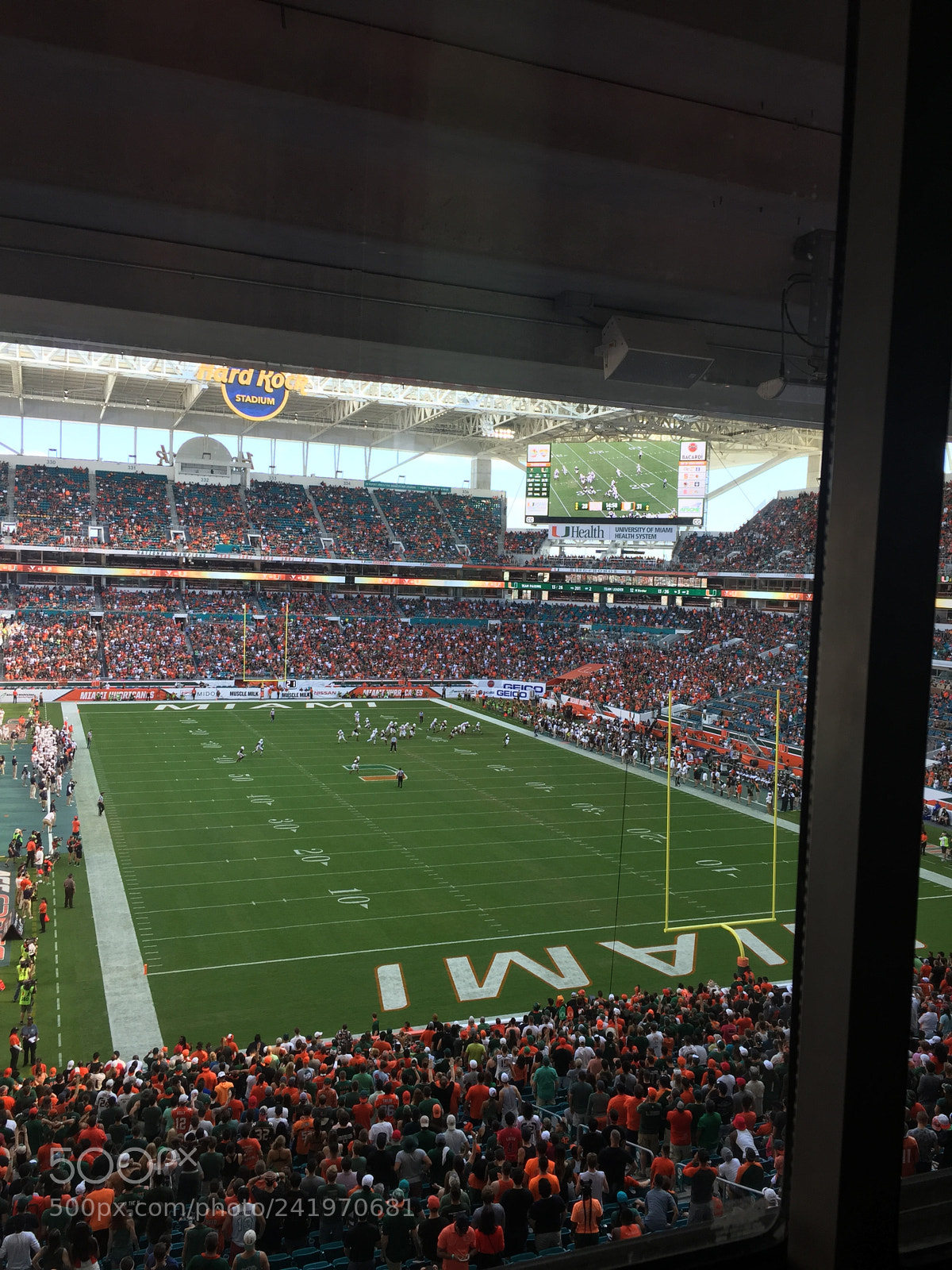Apple iPhone 6 sample photo. View from box seat photography