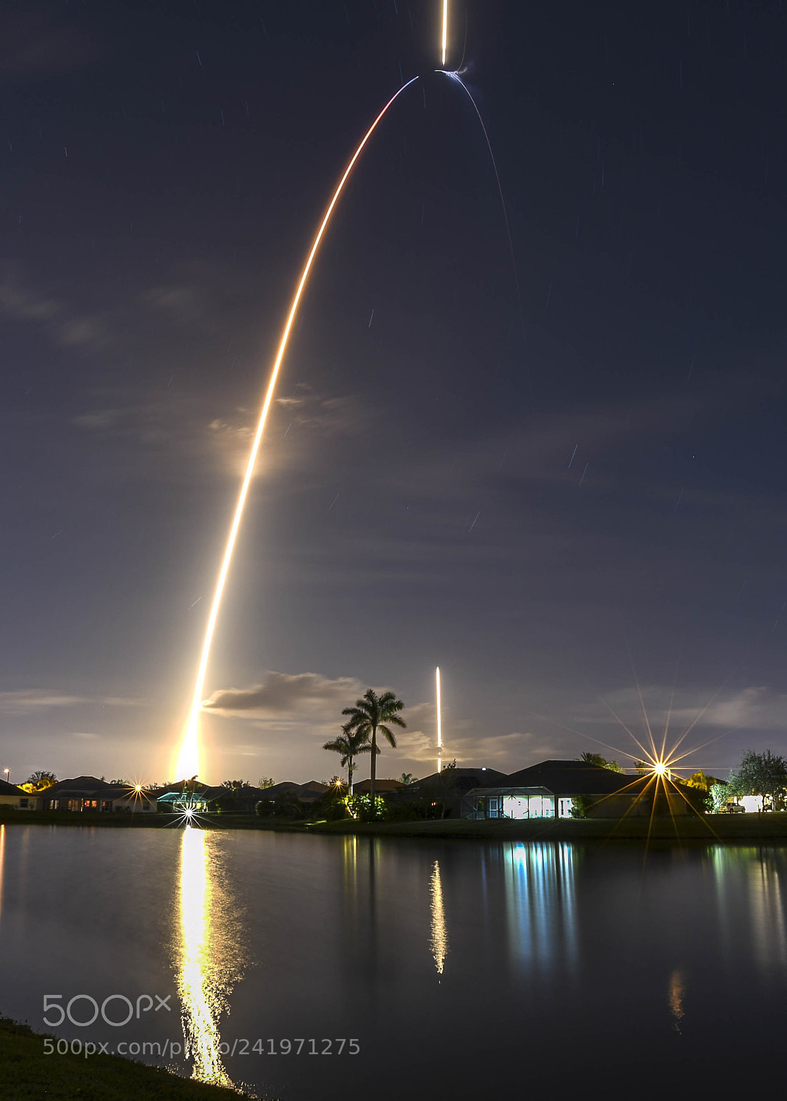 Nikon D500 sample photo. Falcon9 - zuma photography