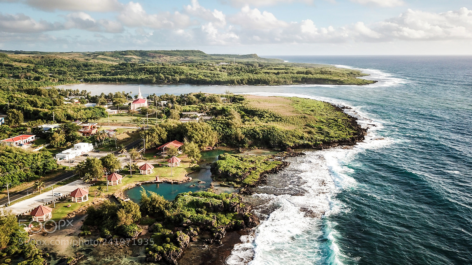 DJI FC220 sample photo. Inarajan, guam photography