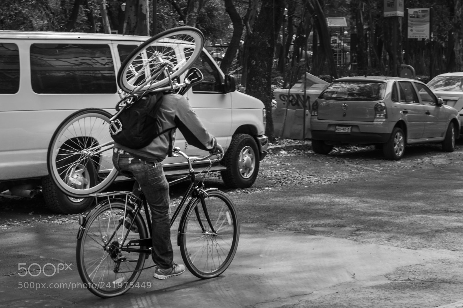 Sony SLT-A57 sample photo. Two bikes one man photography